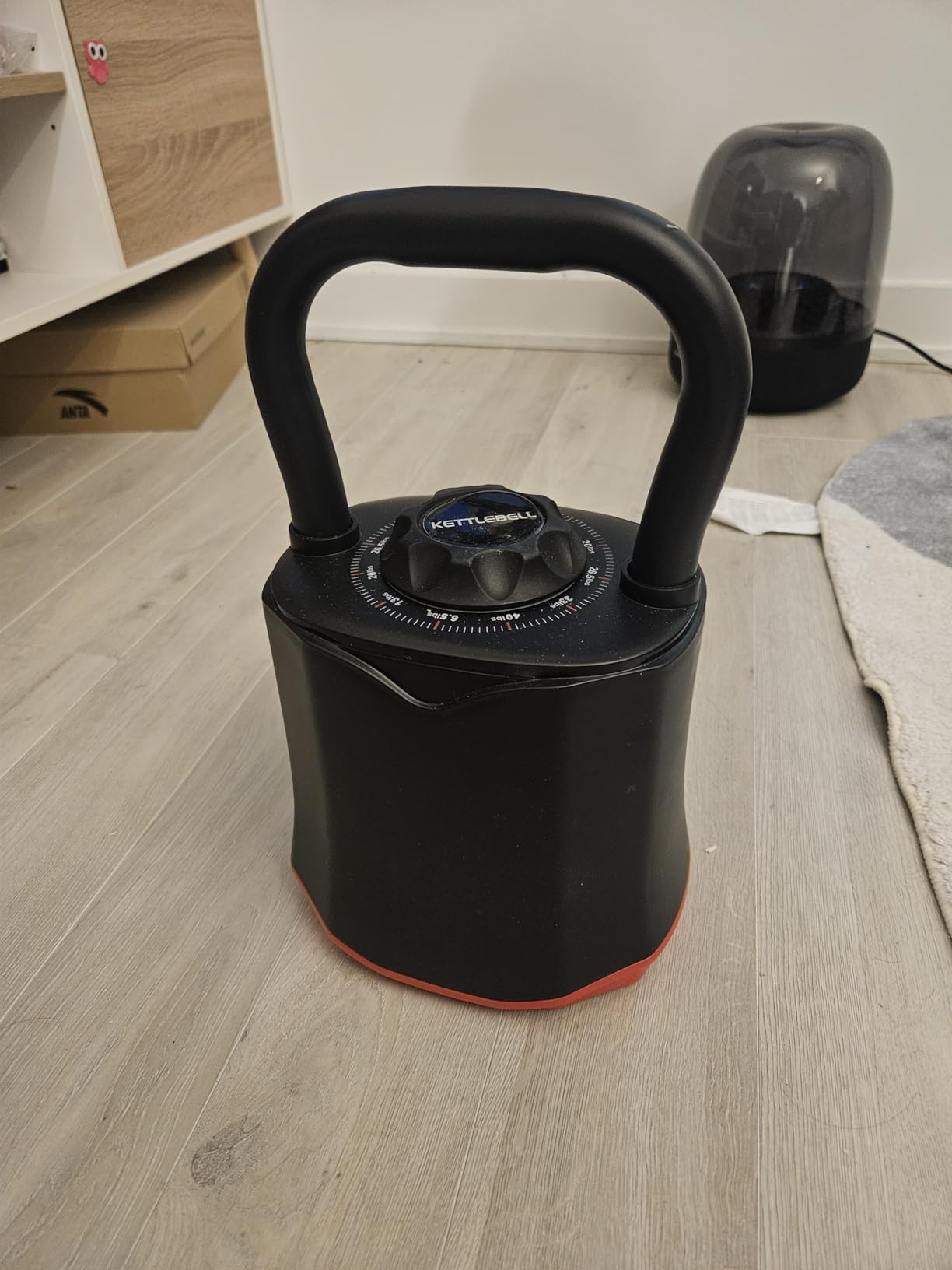 HXD-ERGO Adjustable Kettlebell, 6-in-1 Quick-Switch Kettlebell Sets (6.5-40 LBS) with Two-Way Rotation, Space Saving Kettlebells Adjustable Weight for Full Body Workouts at Home Gym customer photo 2