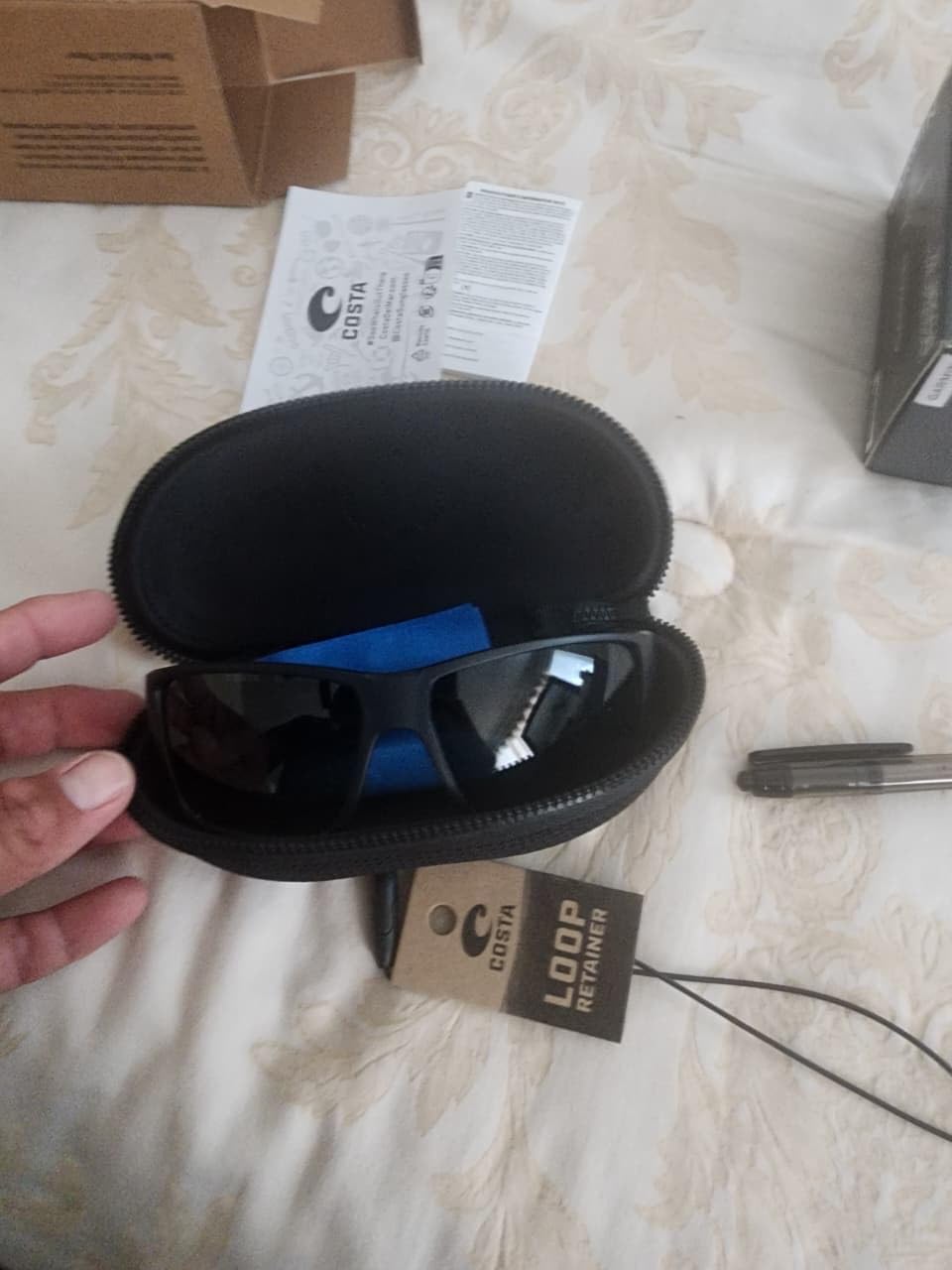 Costa Del Mar Sunglasses for Men-Reefton PRO Mens Polarized Sunglasses 580G customer photo 1