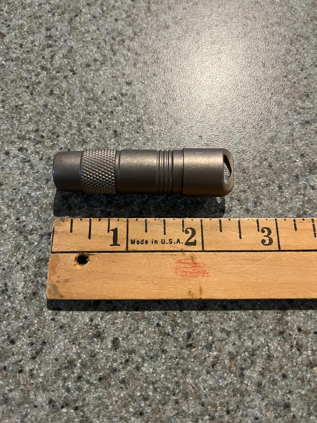 KEEPO LINK Titanium EDC Magnetic Flashlight, 160 Lumens 3 Modes Rechargeable USB C Charging Mini Keychain Flashlight for Everyday Carry, OLF01 customer photo 1