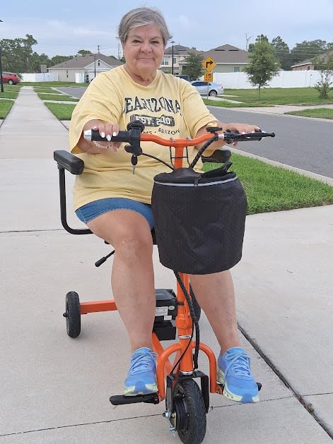 VEVOR Heavy Duty 4-Wheel Mobility Scooter, Powerful 1000W Brushless Motor, 500 lbs Capacity, 21.5 Miles Long Range, All Terrain Mobility Scooter with Lockable Trunk for Seniors & Adults customer photo 2