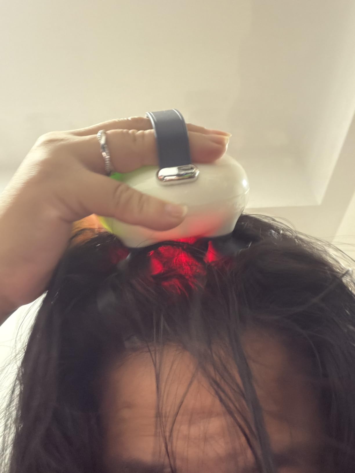 Scalp Massager, Head Massager Scalp with Tangle-Resistant Design | Portable Head Massager, Hair Massagers with 12 Massage Heads, 3 Modes, Mothers Day Gifts, Father Day Gifts for Mom, Dad customer photo 2