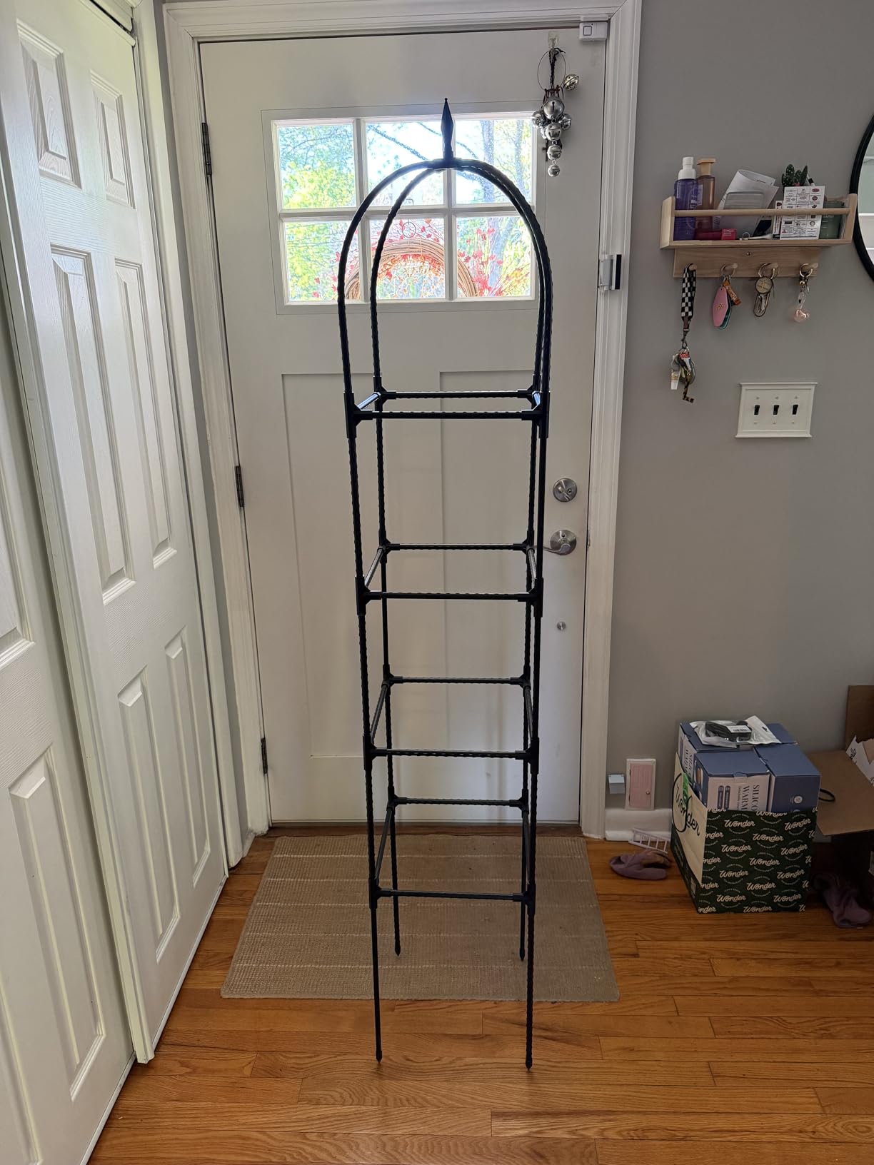 2 Pack Garden Obelisk Trellis for Climbing Plants, 71
