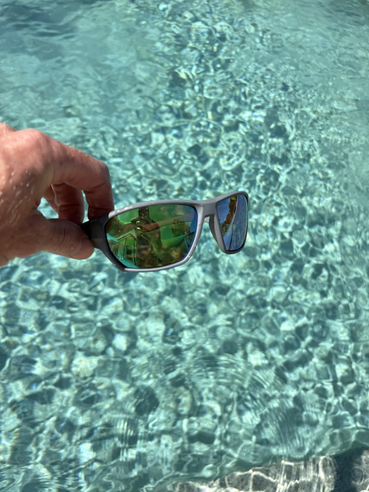 KastKing Merced Floating Polarized Sports Sunglasses for Men and Women - PuriVex Water & Salt Repellent, Lightweight TPX Frame, Wrap Design, UV Protection, Ideal for Fishing Boating Kayaking customer photo 2