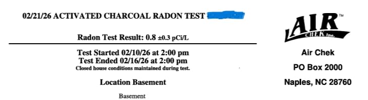 X-Sense Radon Detector for Home, Audible & Visual Alerts, XR0B-SR | Up to 90% Accuracy in 7 Days, 999-Day Radon Tracking, One-Touch Reset, Multi-Room Use, Temperature & Humidity Range Display customer photo 1