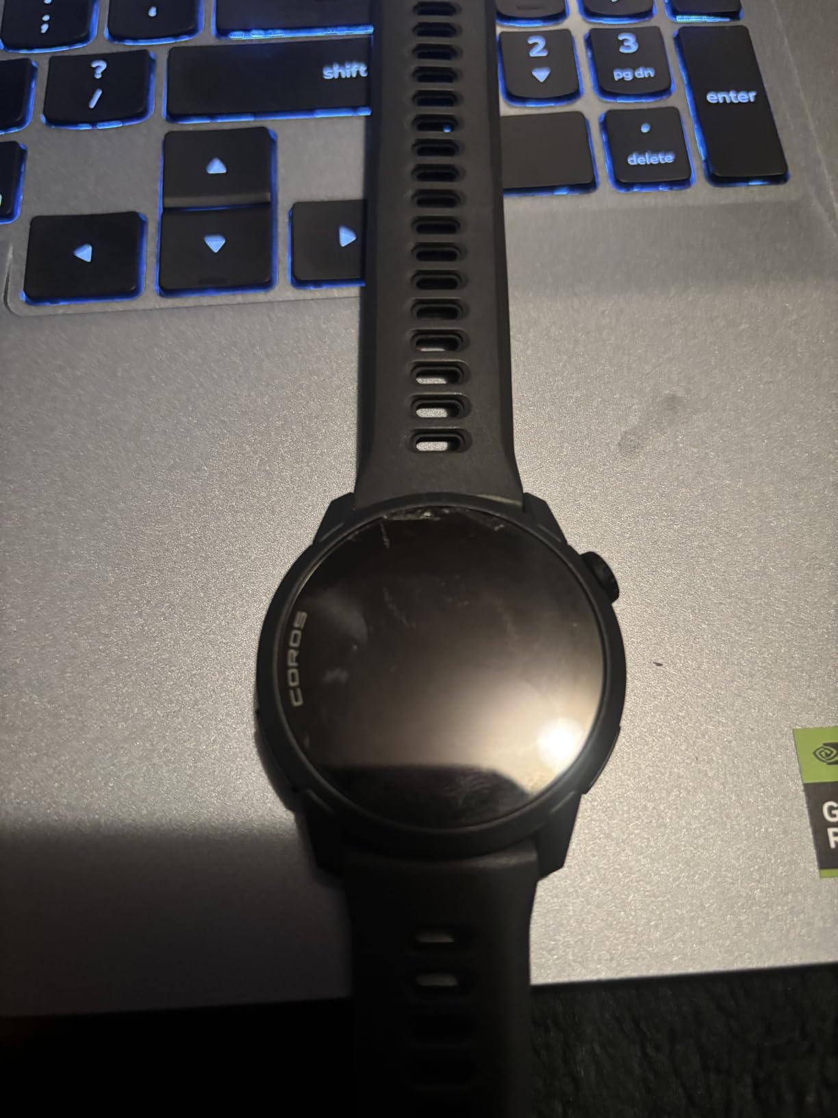 COROS PACE 4 Ultralight Sport GPS Watch for Run - Black Silicone, Standard | 1.2 inch AMOLED Touchscreen, 19 days of daily use, Voice Control, Advanced Training Tools, Accurate GPS, Heart Rate Monitor customer photo 1