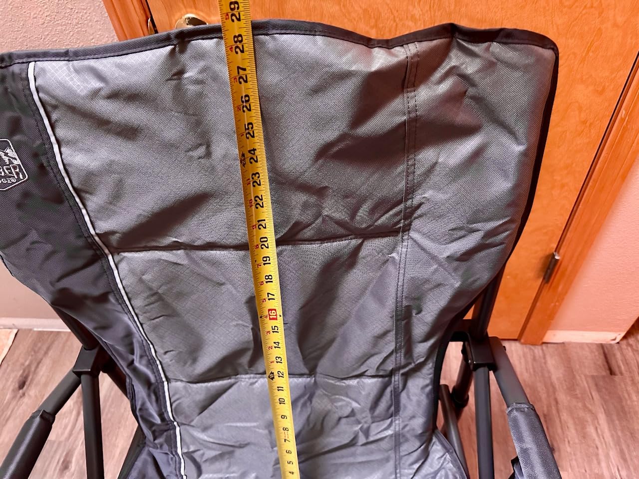 TIMBER RIDGE Oversized Folding Camping Chair High Back 500lbs | Heavy Duty Camping Chairs for Adults, Cup Holder, Side Pocket, Cooler Bag customer photo 2
