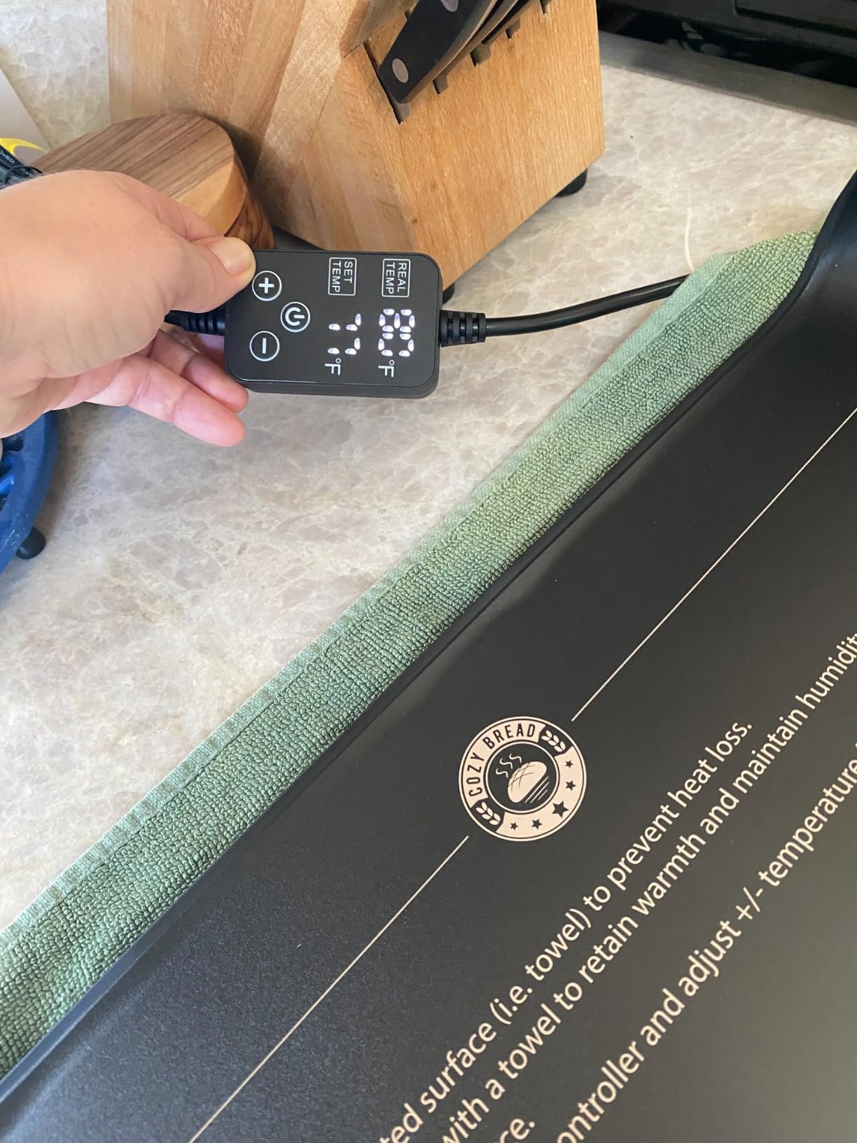 Cozy Bread Proofing Mat & Insulation Box Kit customer photo 2