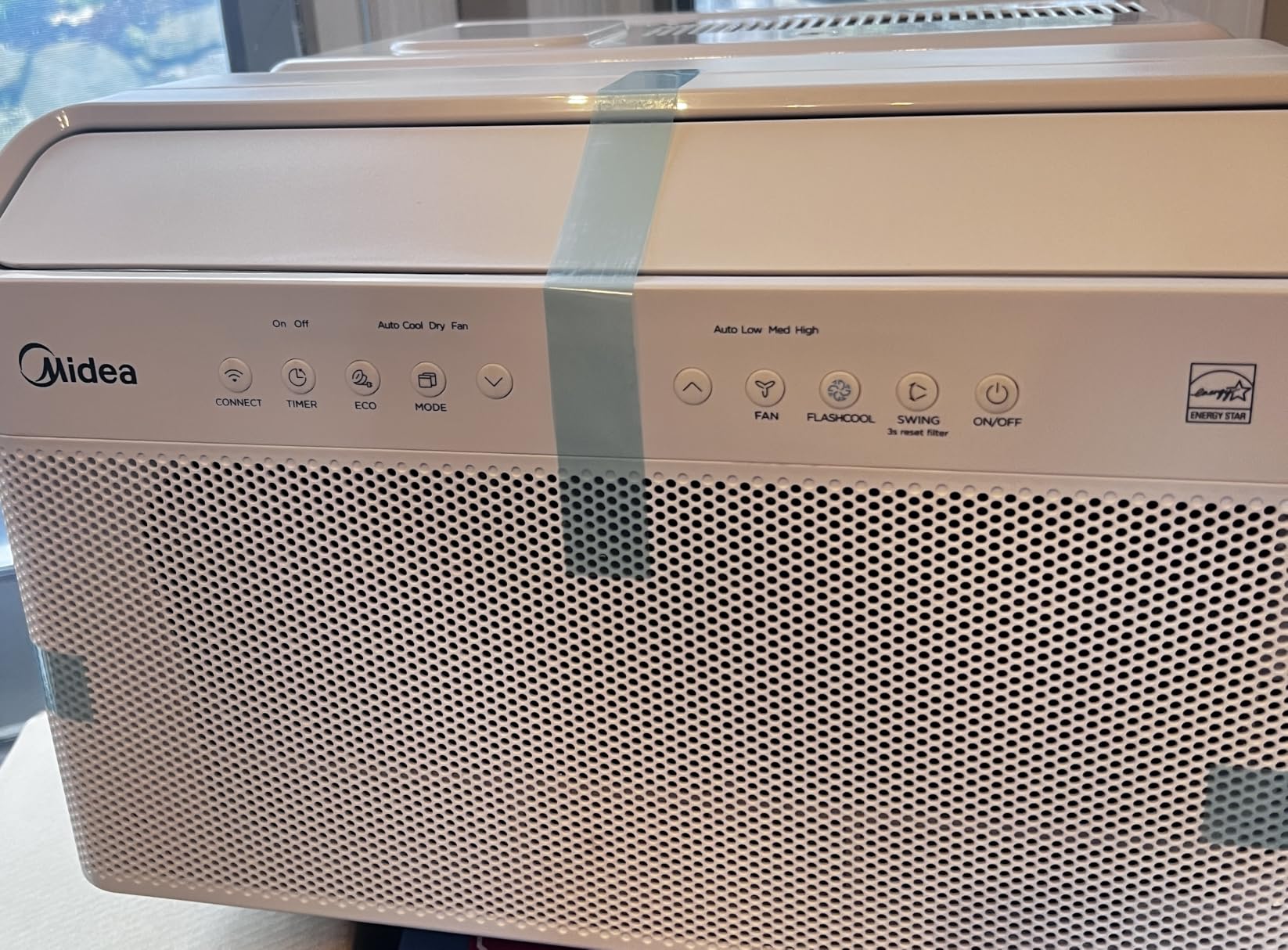 Midea 12,000 BTU U Shaped Window Air Conditioner, Cools up to 550 Sq Ft, Ultra Quiet U-Shaped Design, Inverter Control, Open Window Flexibility, Alexa/Google Assistant, 37% Energy Savings, 2026 New customer photo 2