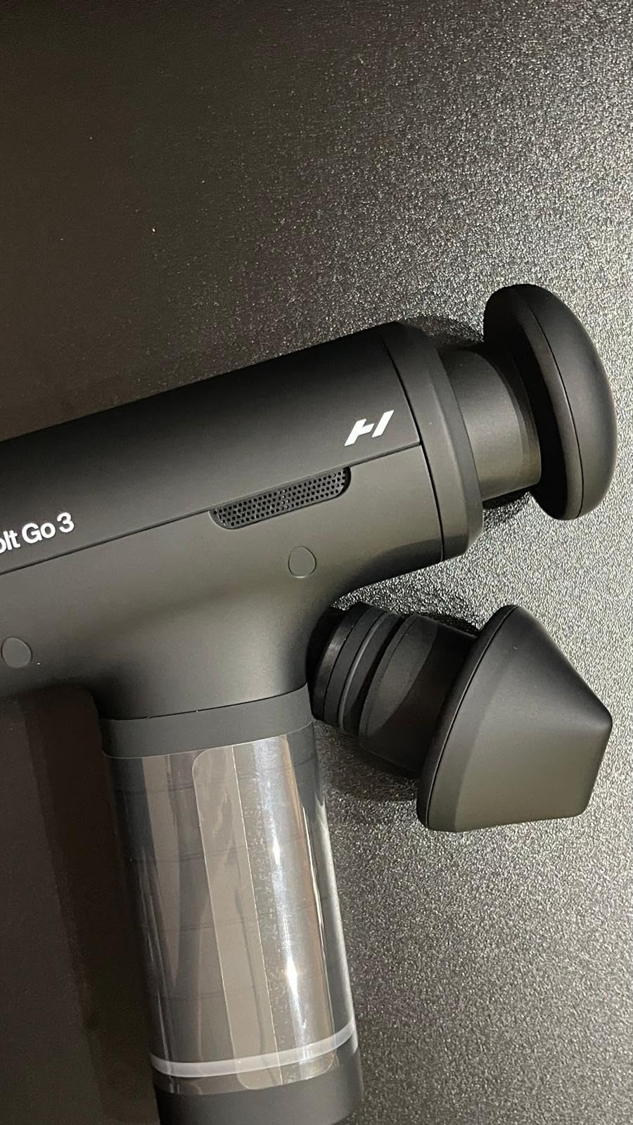 Hyperice Hypervolt Go 3 Percussion Massage Gun Lightweight with Carry Case | Muscle Recovery | Compact Power | TSA Friendly Design | Long Battery Life | Five Speed Settings | Pressure Sensor Feedback customer photo 2