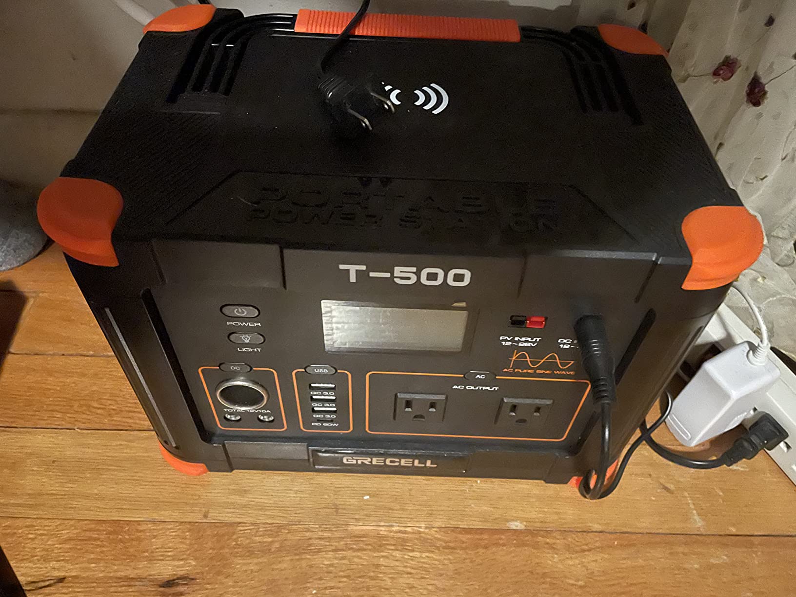 GRECELL 999Wh Portable Power Station 1000W for Outdoor & Home Backup | Solar Generator 10 Ports with 60W USB-C PD Fast Charging, Pure Sine Wave AC for Camping RV Van Off-Grid Living Emergency customer photo 1
