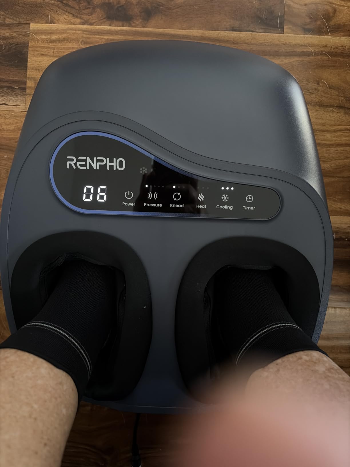RENPHO Thermacool 2-in-1 FSA Foot Massager with Heat & Cold customer photo 1
