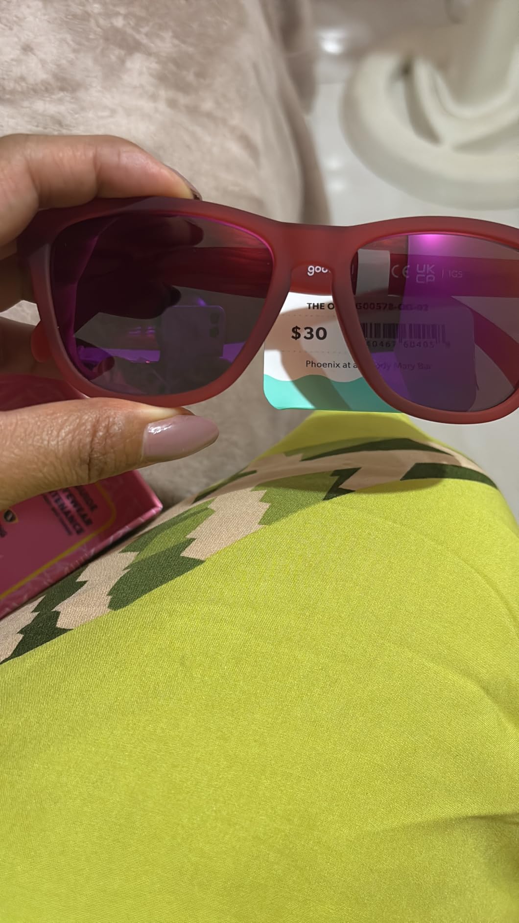 goodr OG Polarized Sunglasses Women & Men customer photo 2