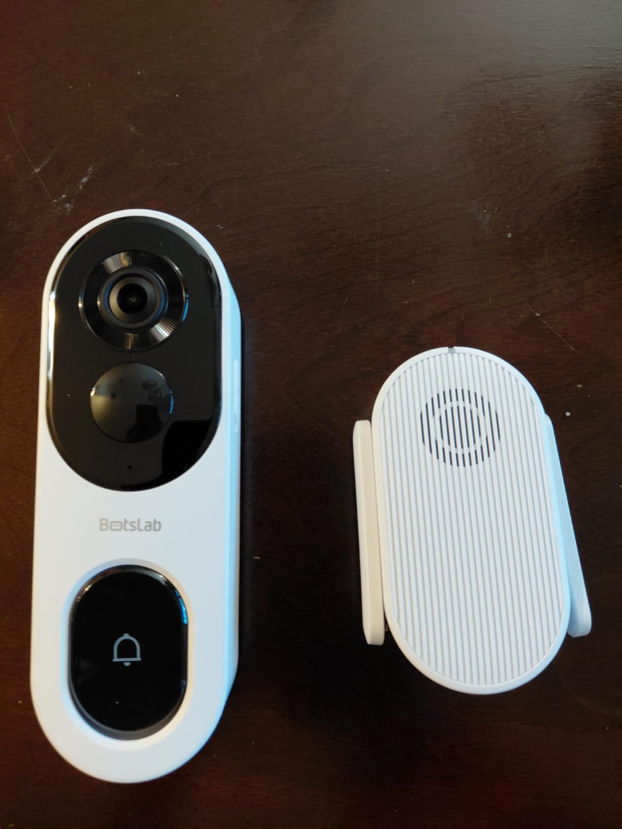 BOTSLAB Solar Powered Doorbell Camera Wireless, No Subscription Required, 2K Video Doorbell with Head-to-Toe View, Package Detection, Human Detection, 2-Way Audio, Easy Installation, 2.4GHz WiFi Only customer photo 2