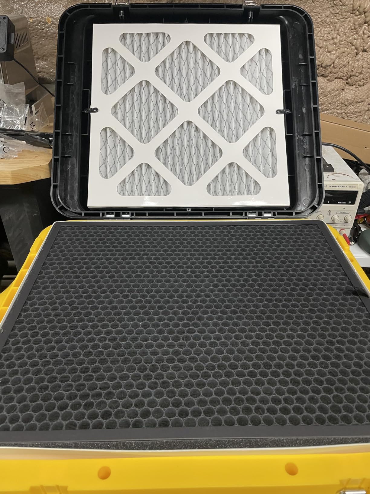 Air Scrubber 600 CFM with 4-Stage Filtration HEPA Negative Air Machine | Stackable, Heavy Duty, Airborne Cleaner Scrubber for Home, Industrial and Commercial Use, Water Damage Restoration Equipment customer photo 2
