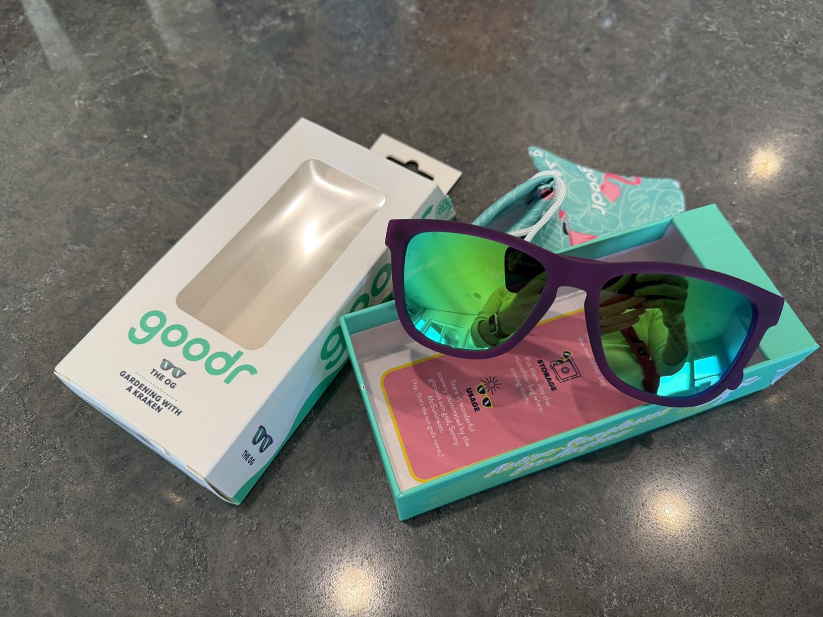 goodr OG Polarized Sunglasses Women & Men customer photo 2