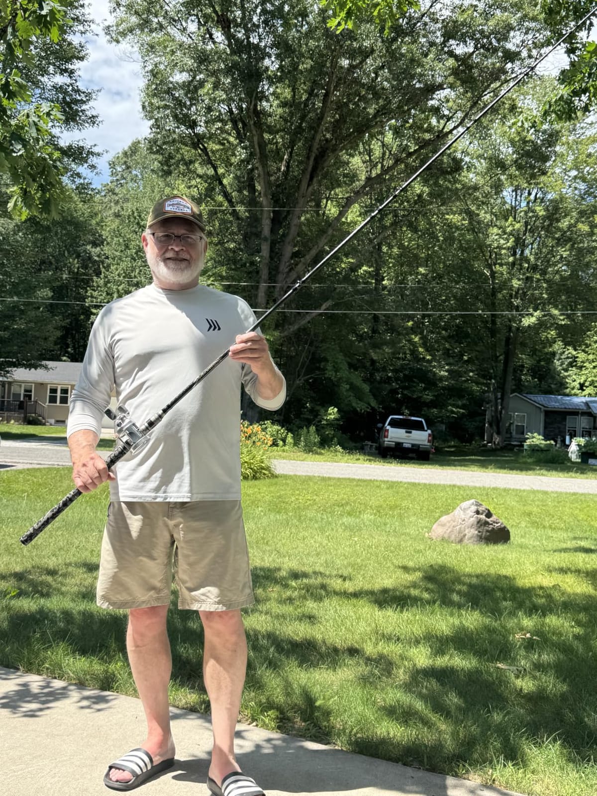 HANDING SINDOREI Heavy Fishing Rod, 2-Piece Heavy Casting & Spinning Rod | Big Game Rod Suitable for Swimbaits Jigs Catfish Musky Striper, Freshwater & Inshore Saltwater customer photo 1