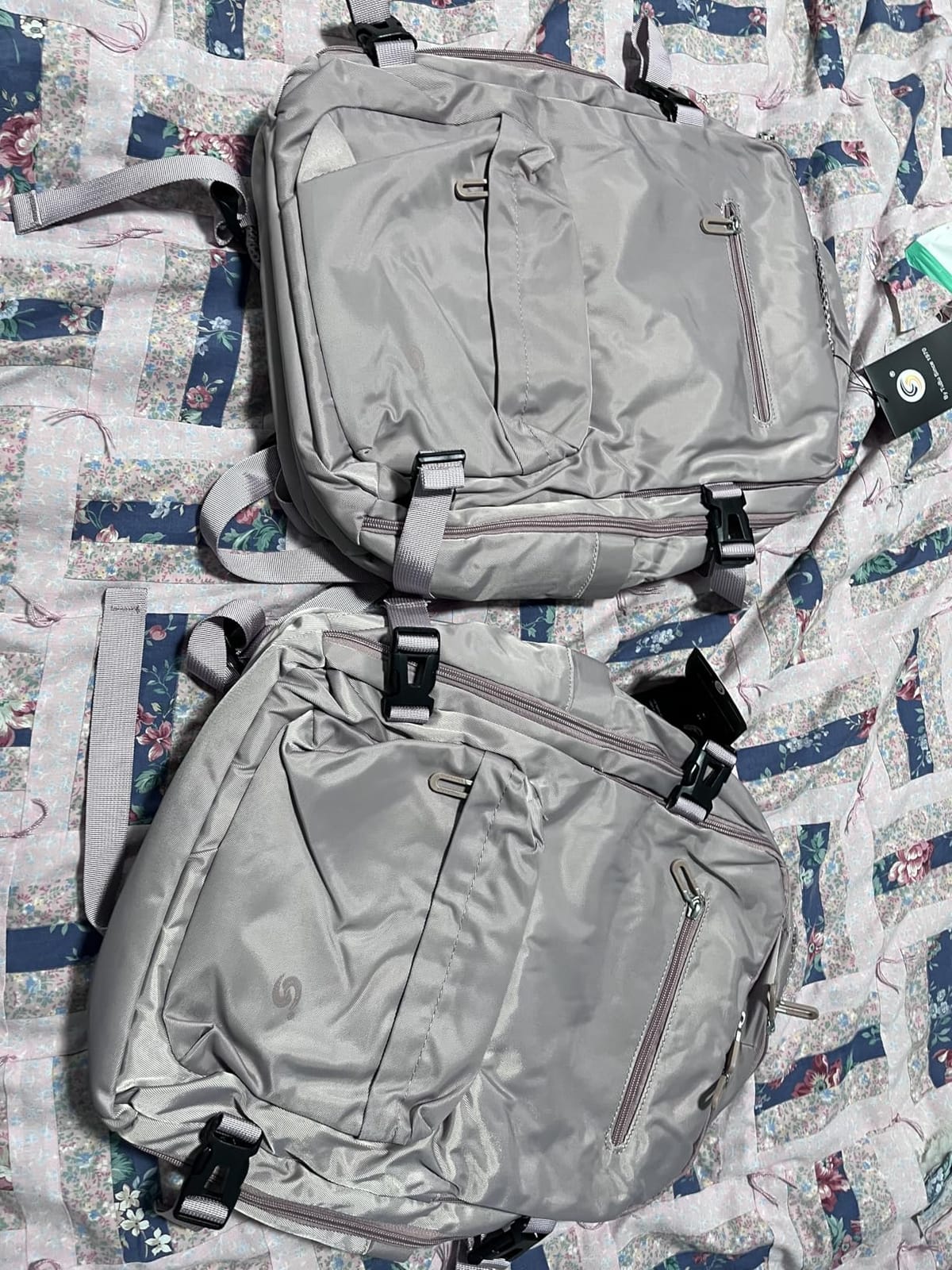 SHRRADOO Travel Backpack for Women Men, with Storage Cosmetic Bag Set 3pcs | TSA Overnight Bags, 40L Personal Item Travel Bag customer photo 1