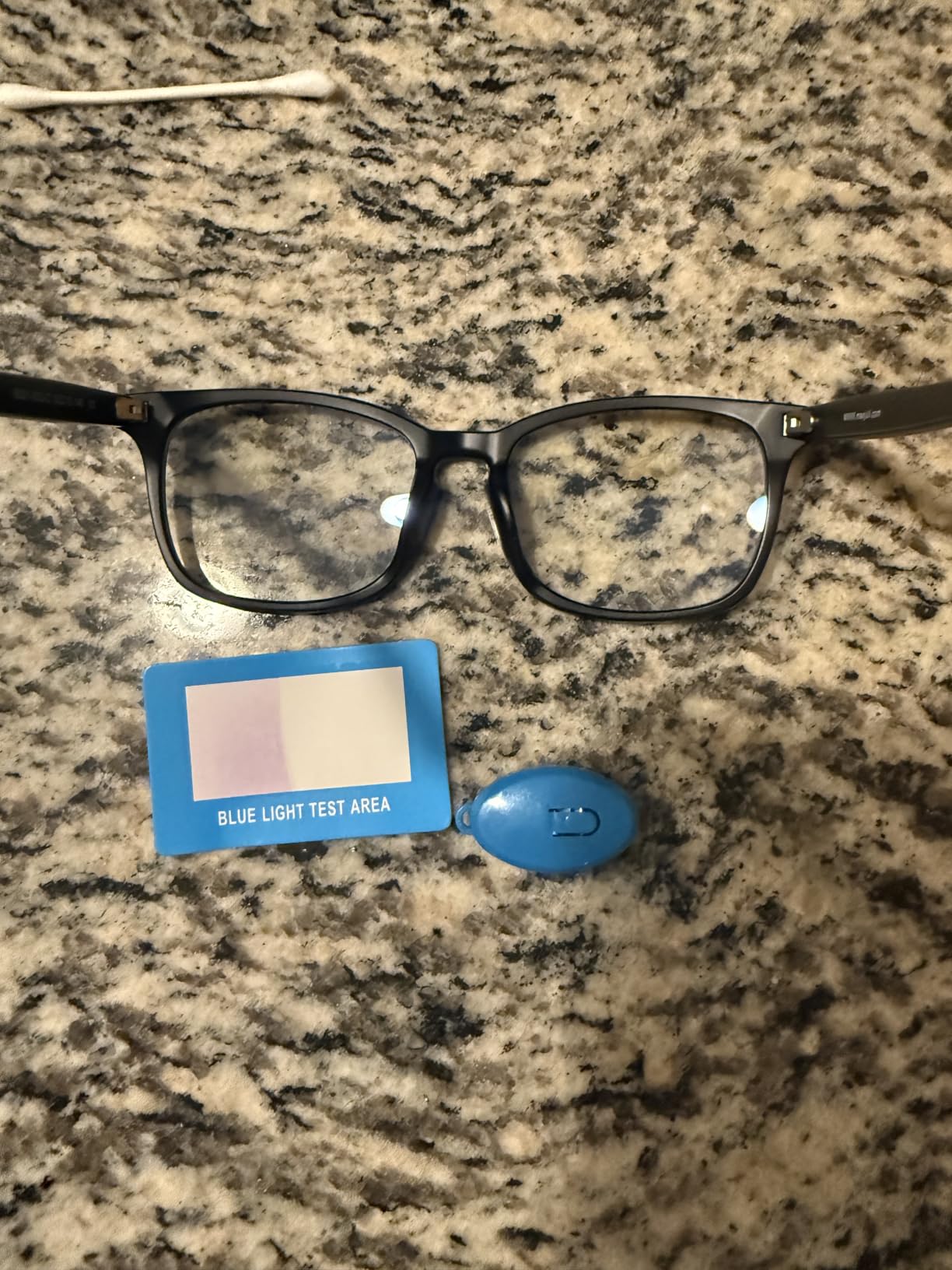 MAXJULI FL-41 Rose Blue Light Blocking Glasses for Photophobia Light Sensitivity, for Computer Gaming, Screen Fatigue & UV Protection (Black/FL-41 Rose) customer photo 2