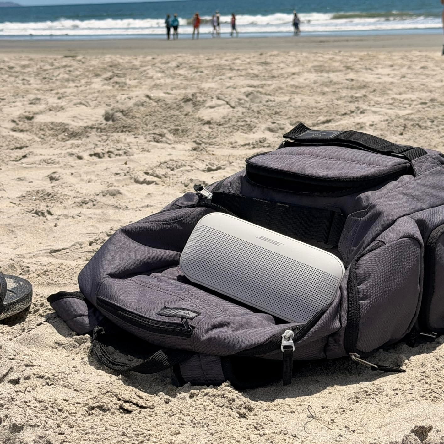 Bose SoundLink Flex Bluetooth Speaker (2nd Gen) - Portable Outdoor Speaker with Hi-Fi Audio, Waterproof and Dustproof, USB-C, Up to 12 Hours Battery Life, Sunset Peach customer photo 2