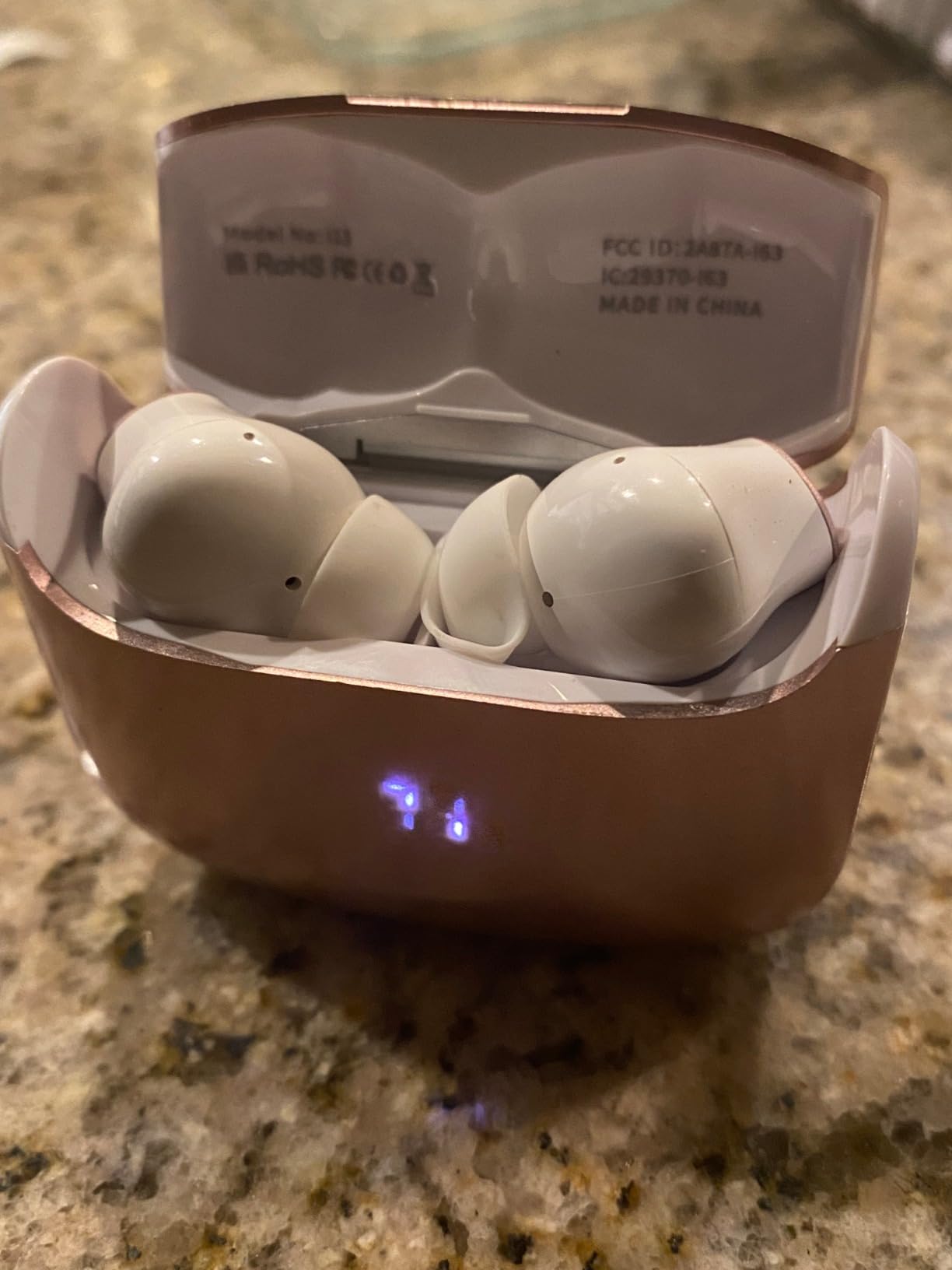 Ordtop Sport Wireless Earbuds with Earhooks, 70H Playtime, IPX8 Waterproof | Bluetooth 5.4, 4 ENC Microphones, Deep Bass Sound, LED Display, USB-C Fast Charging, Secure Fit For Running, Gym And Workouts customer photo 2