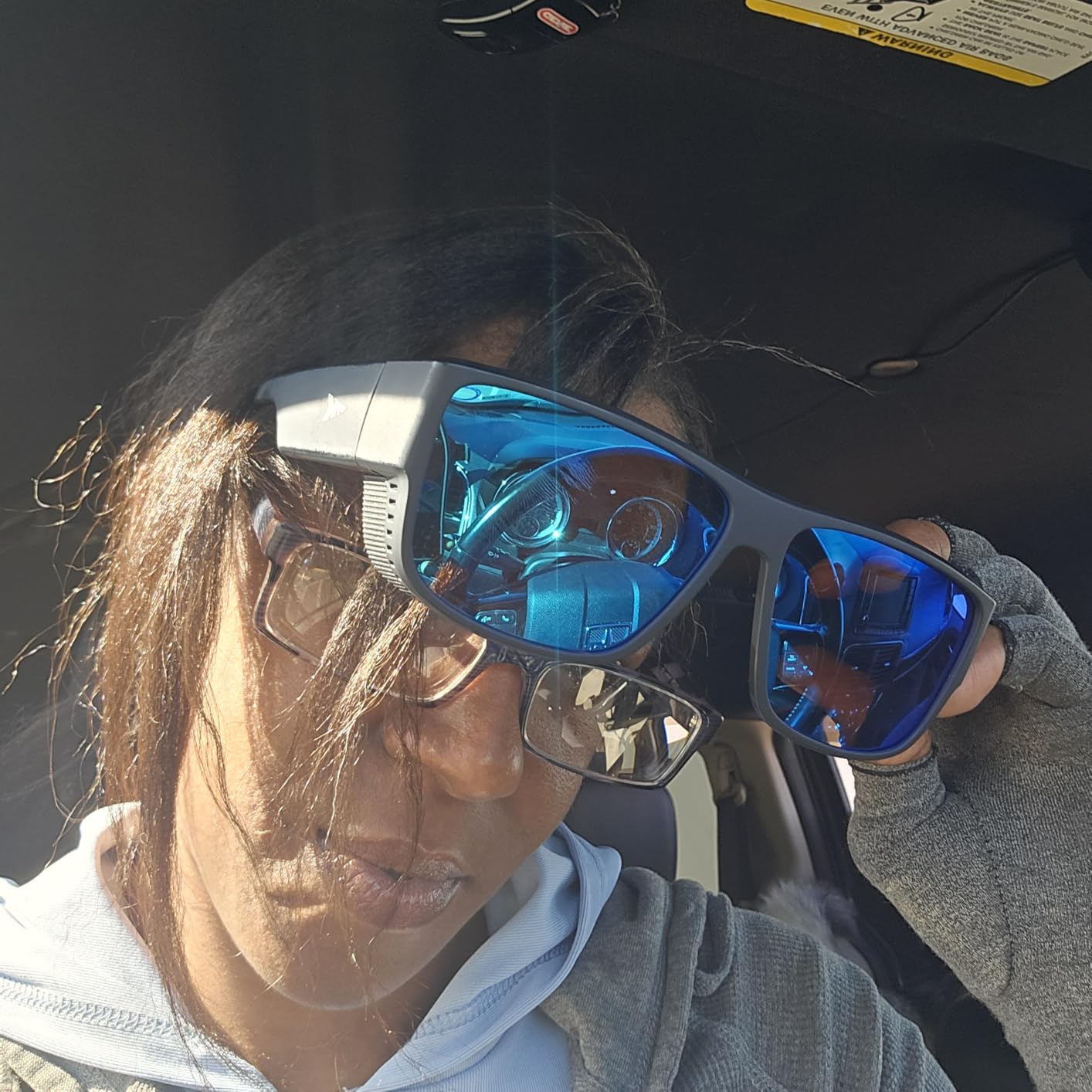 KastKing Comal Fit-Over Polarized Sports Sunglasses, Fishing Sunglasses customer photo 2