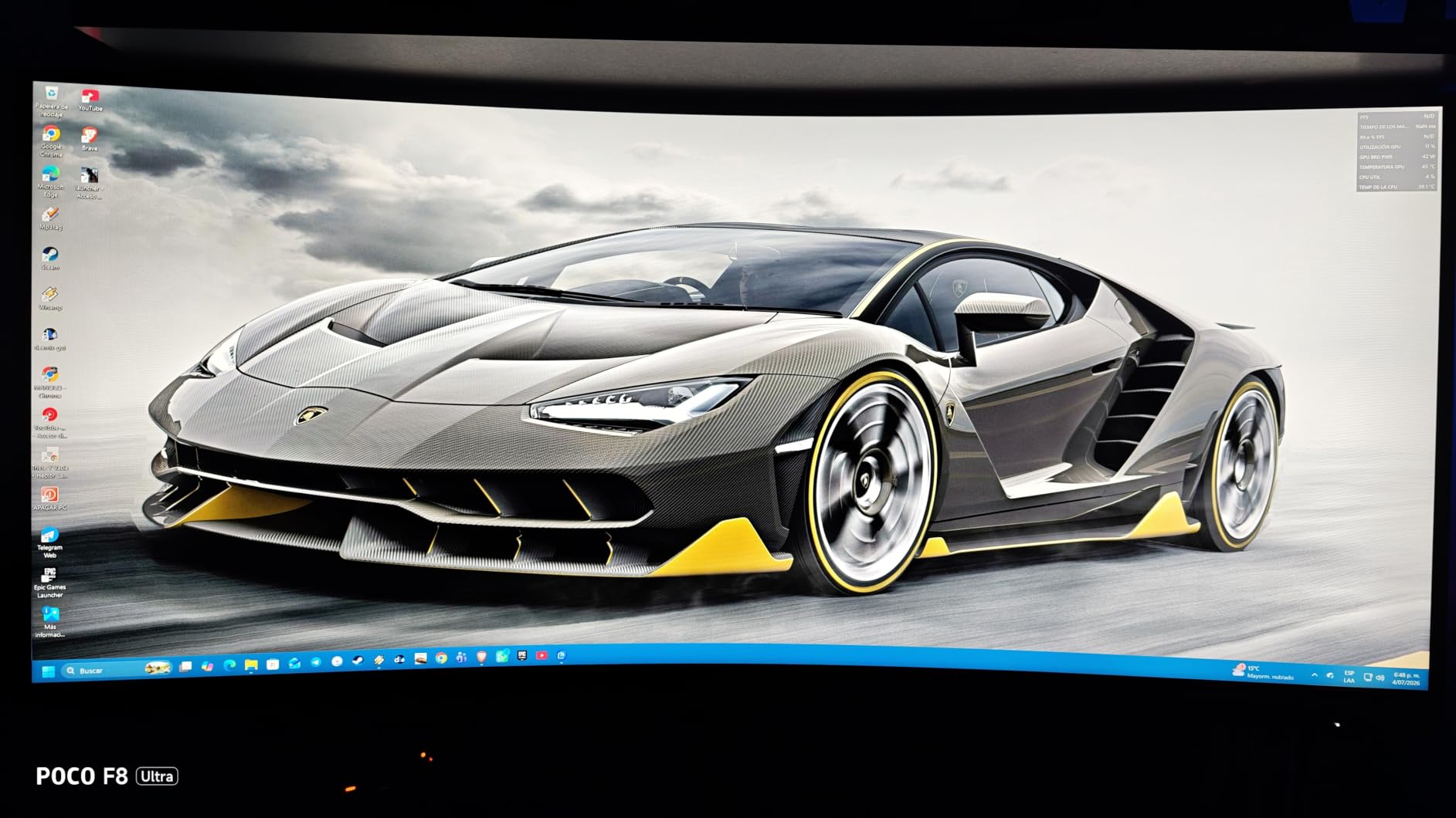 AOC 34 Inch Curved Gaming Monitor UWQHD 200Hz VA 0.3ms HDR, CU34G4H | 3440x1440 Computer Monitor, Adaptive-Sync, DP 1.4, HDMI 2.0, Height Adjustable, Earphone Out, VESA, 3-Year Zero-Bright-Dot customer photo 1