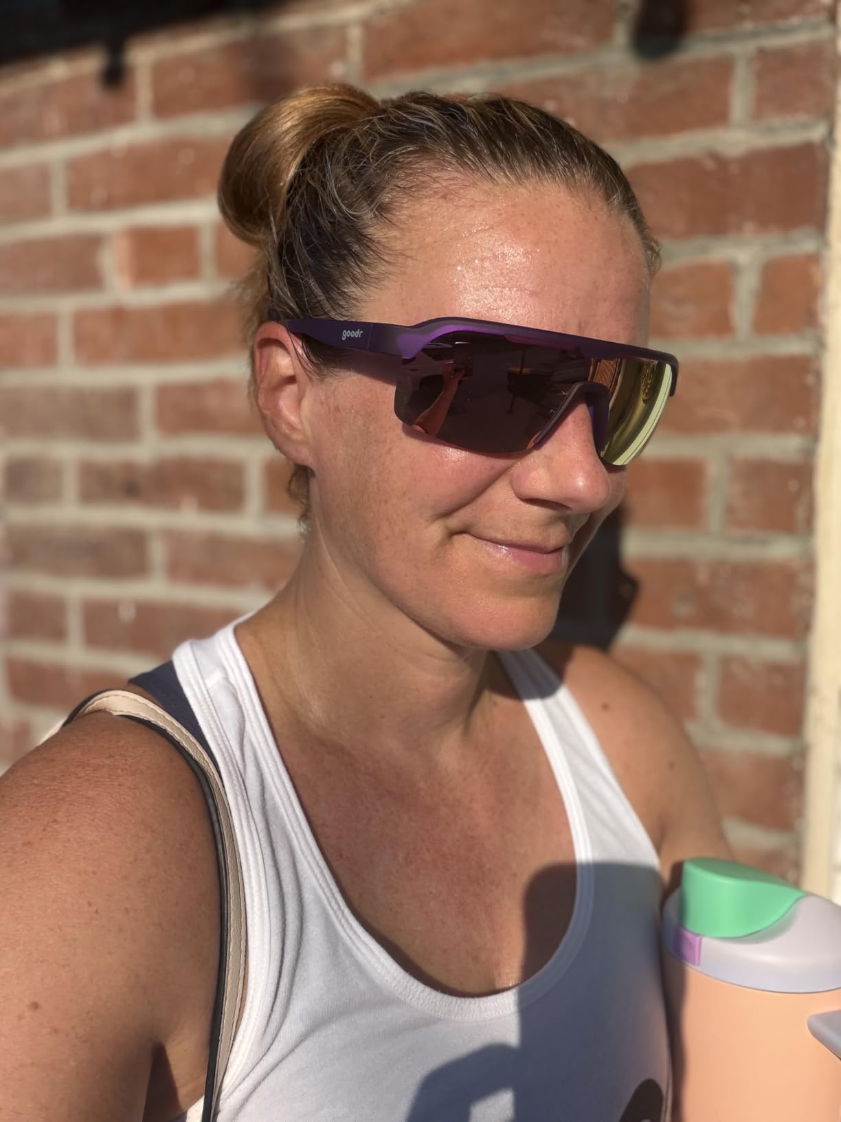 goodr Bolt G Polarized Running Sunglasses Men & Women | Glare-Reducing Lenses, UV400 Protection, No Slip, No Bounce customer photo 2