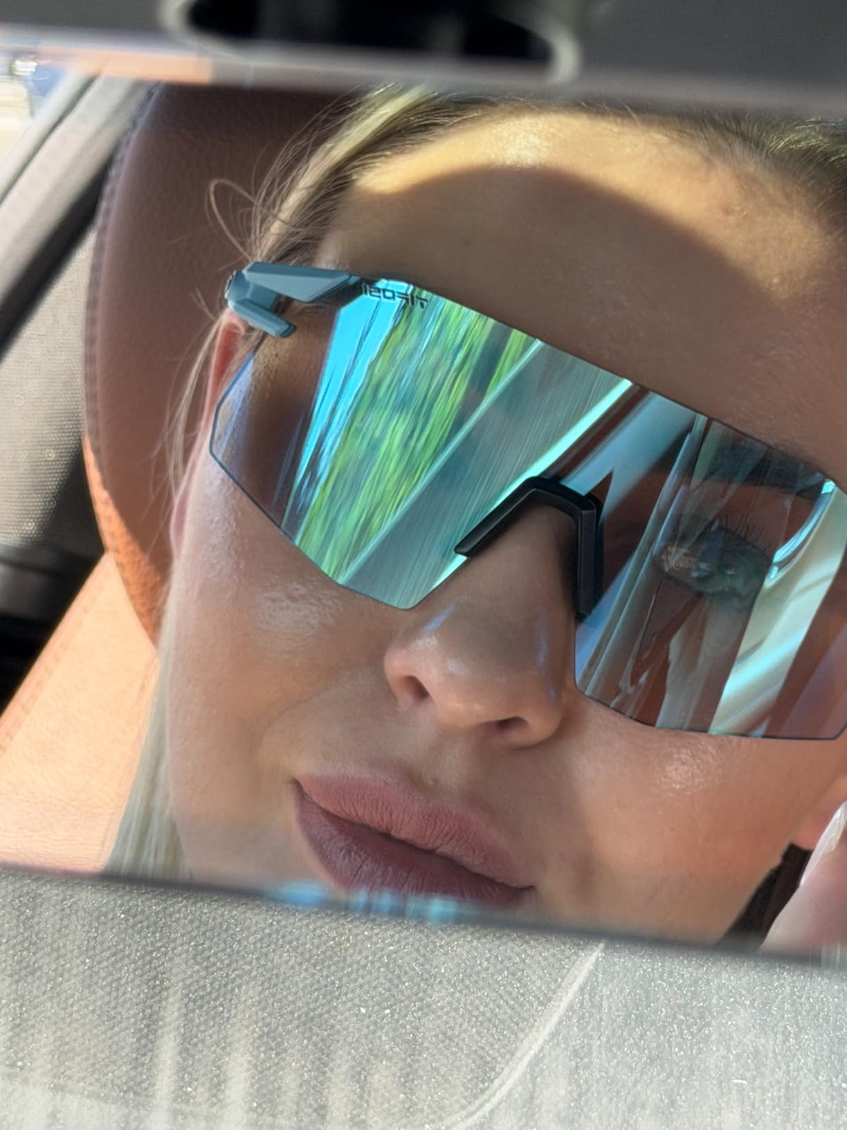 Tifosi Moab XC Rimless Shield Sunglasses - Cycling, Baseball & Running customer photo 2