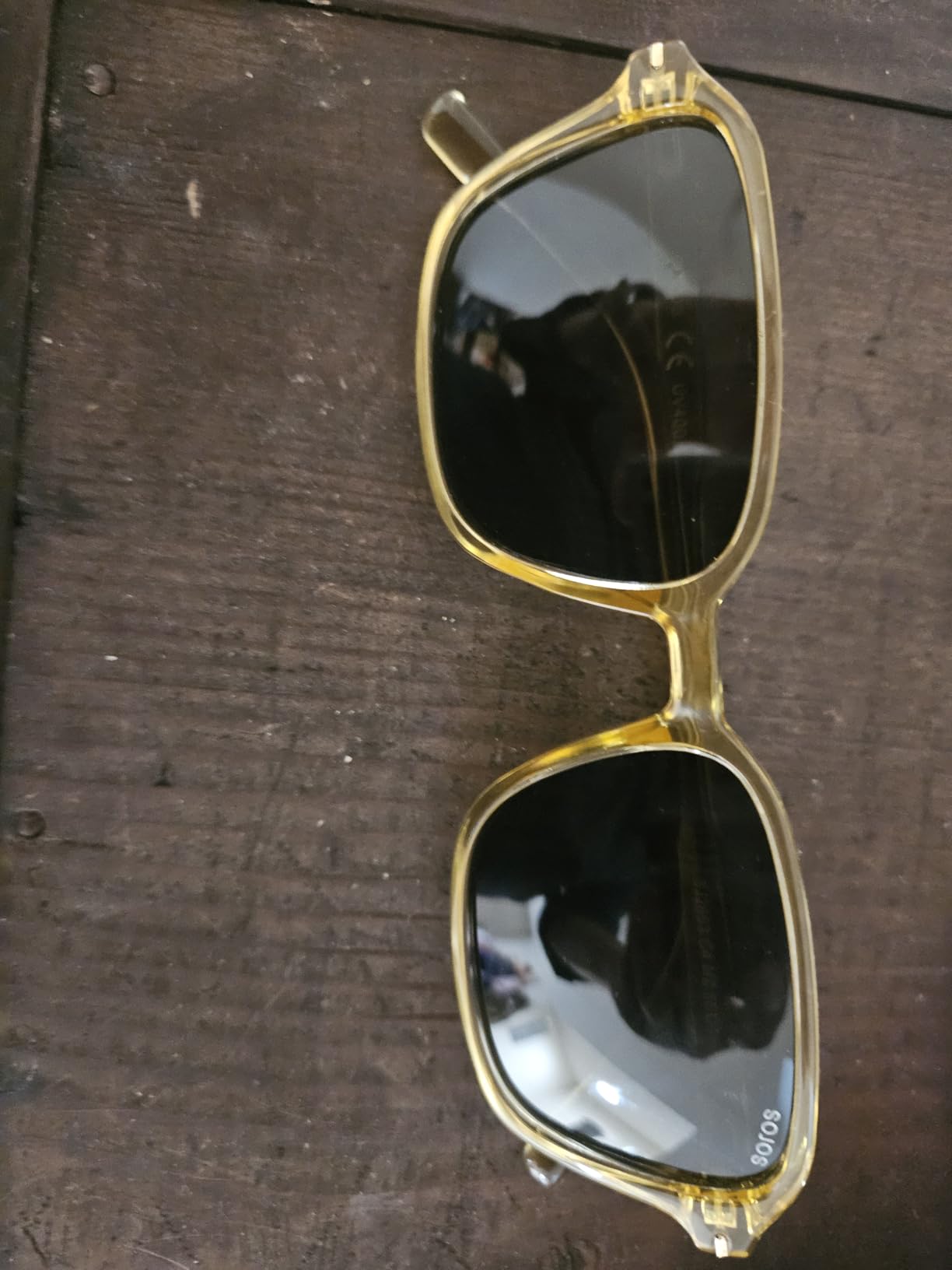 SOJOS Retro Rectangular Polarized Sunglasses Women Men Square Shades SJ2663 customer photo 1