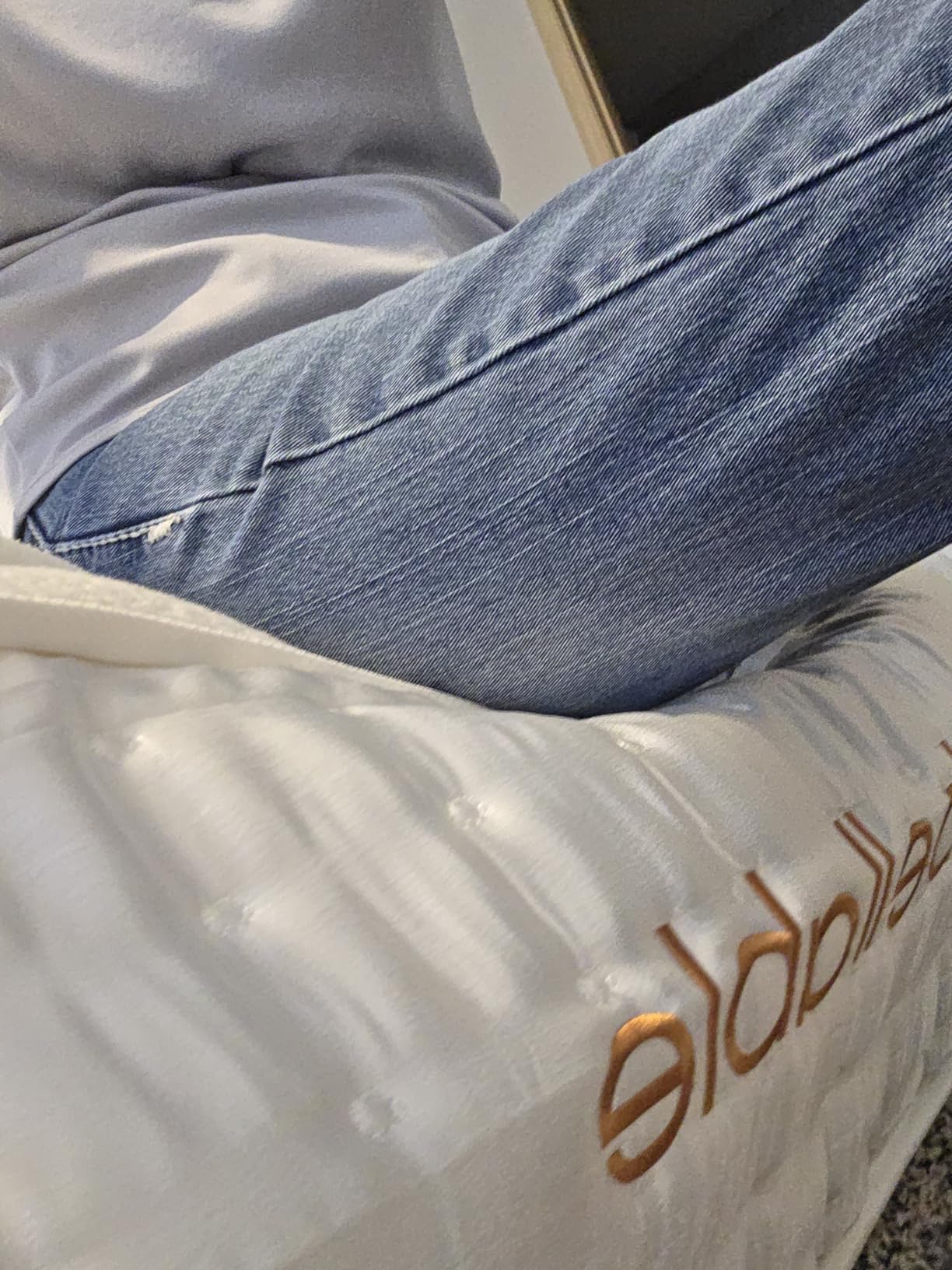 Queen Mattress, 14 Inch Medium Firm Hybrid Queen Mattress Cooling Gel Memory Foam Individually Wrapped Pocket Coils, Excellent Edge Support, Zone Support for Back Neck Pain Relief, Fiberglass-Free customer photo 1
