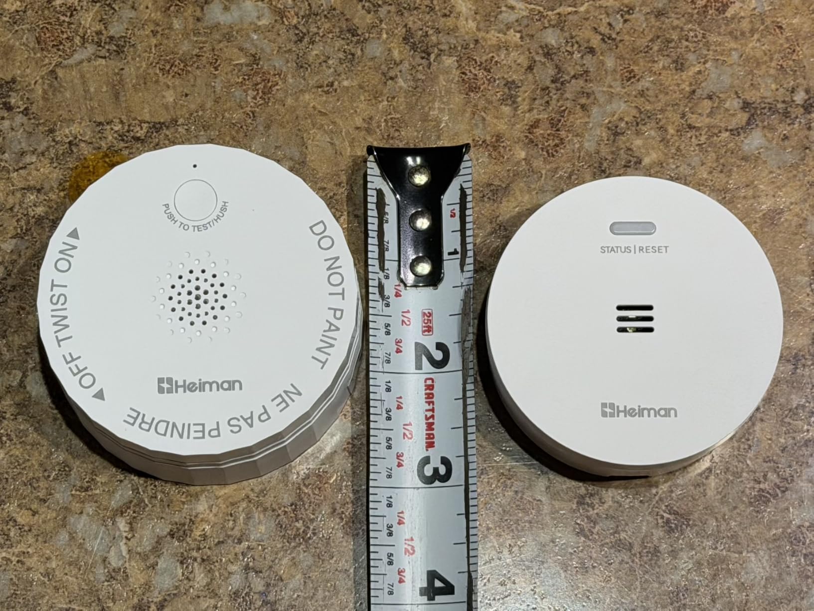 Heiman Smart Smoke Detector, 3-Pack Interconnected Fire Alarm with Gateway | Photoelectric Smoke Alarm, App Instant Alerts/2.4GHz Wi-Fi Gateway/UL 217 10th/10-Year Battery Powered Fire Detector for Home customer photo 1