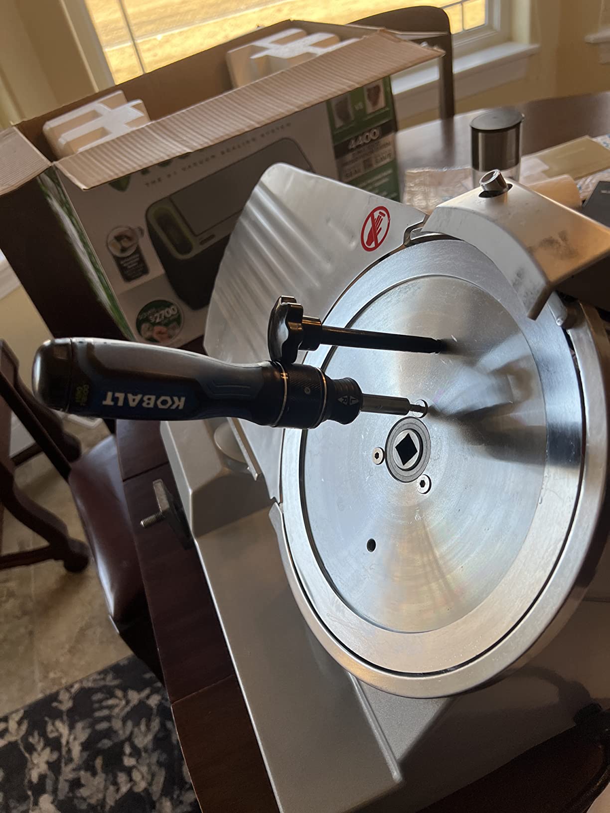 VEVOR Commercial Meat Slicer, 320W Electric Deli Food Slicer with 12