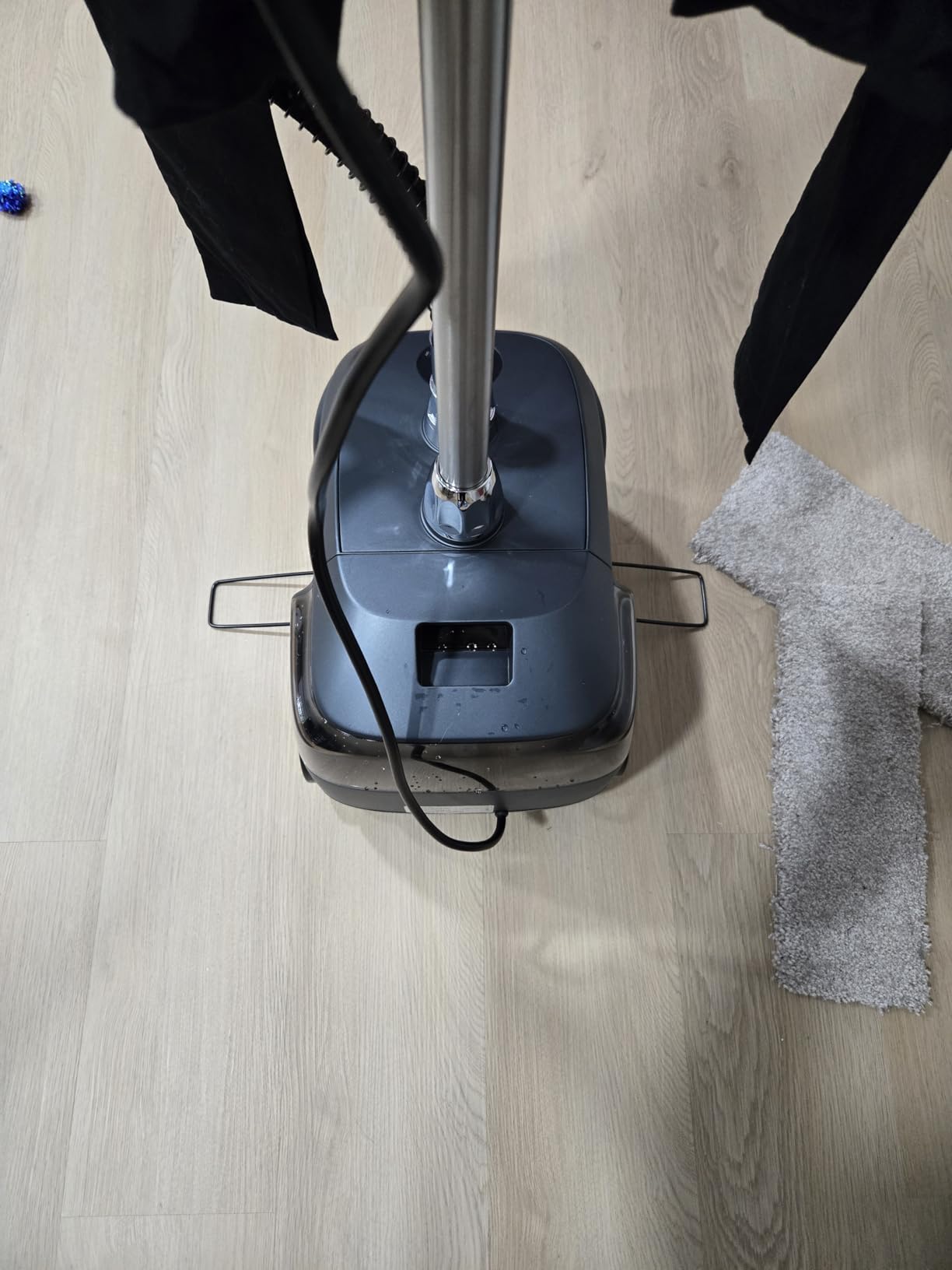High-Copper Brass Heater Commercial & Home Use Standing Garment Steamer | 1500W, Heavy-Duty Professional, 30-Second Instant Heat-Up, Powerful Steam, 4L Water Tanks, Full-size, Metal frame swivel wheels customer photo 1