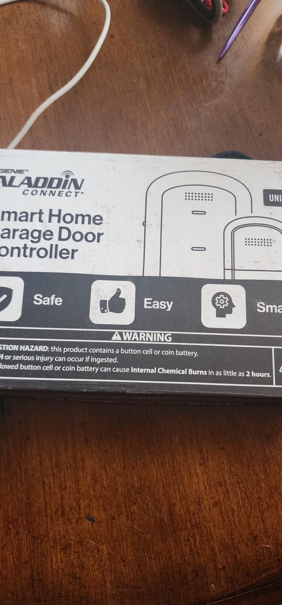 Genie Aladdin Connect Smart Garage Door Controller, Single Door Kit ALKT2-R | Wi-Fi Enabled, App Control, Works with Most Major Brands, Monitor & Control Garage from Anywhere with iOS & Android Devices customer photo 2