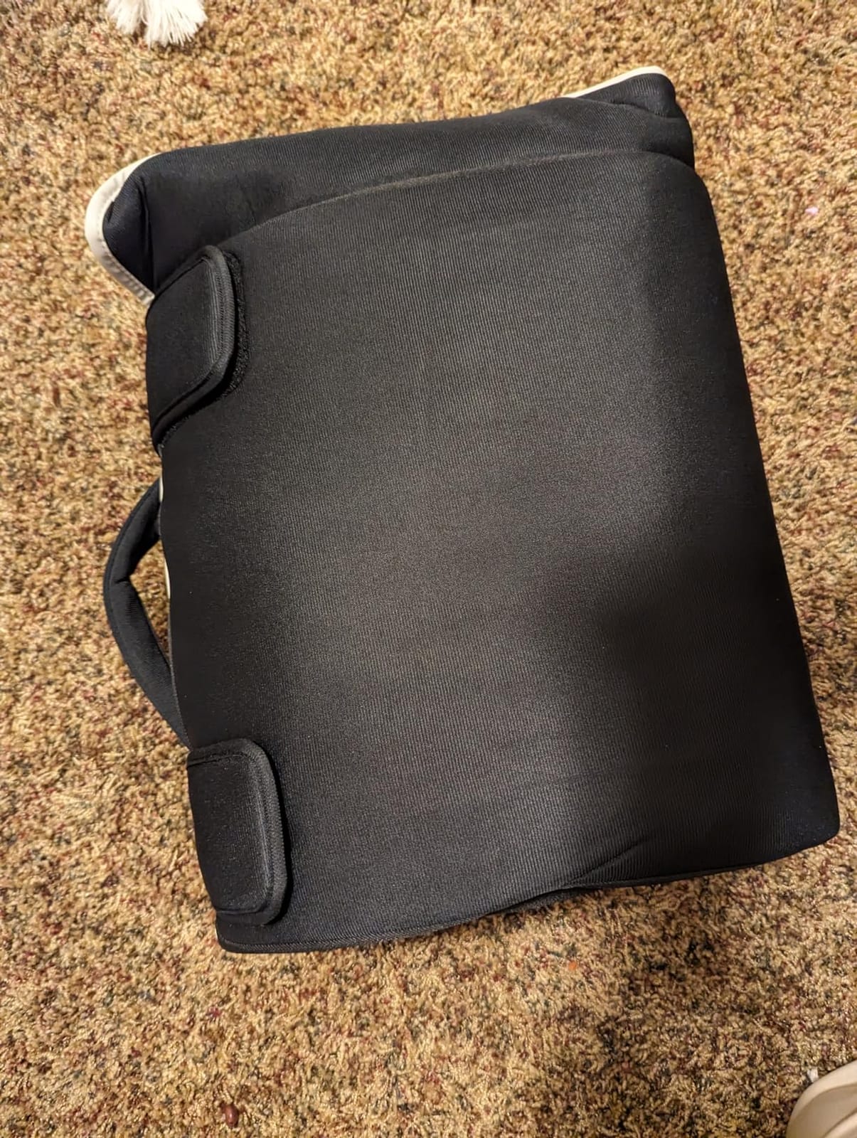 Full Body Massage Mat with Heat, 3D Stretching Back Massager Pad for Bed Sofa Floor, Lumbar & Neck Support, 4 Modes 3 Intensities 3 Heat Levels, Portable & Foldable, PU Leather, Gift for Dad/Mom customer photo 1