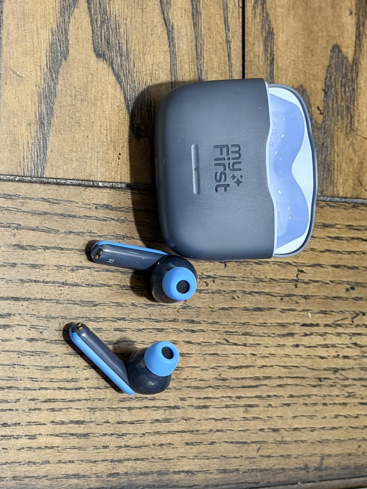 myFirst CareBuds Wireless Kids Earbuds 85dB Volume Limit Small Ear Fit | 36H playtime, noise cancelling, easy pairing, safe hearing, for kids ages 3-12, school travel gift customer photo 2