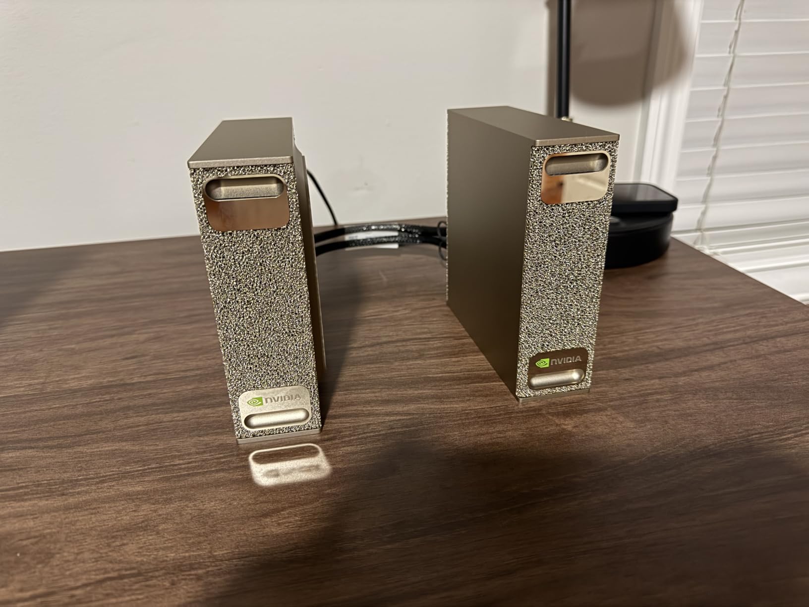NVIDIA DGX Spark 2 Pack with Cable Bundle - Personal AI Desktop Supercomputer - Desktop GB10 Grace Blackwell Chip customer photo 2
