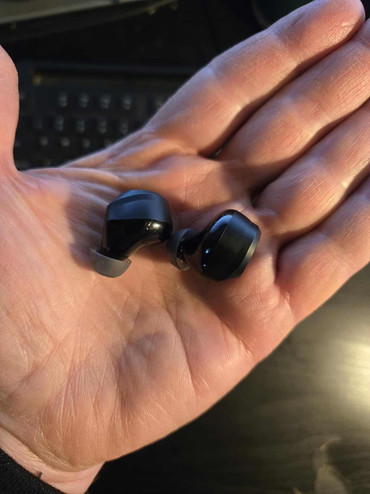 TOZO NC9 Hybrid Active Noise Cancelling Wireless Earbuds, 60H, LED Display customer photo 1