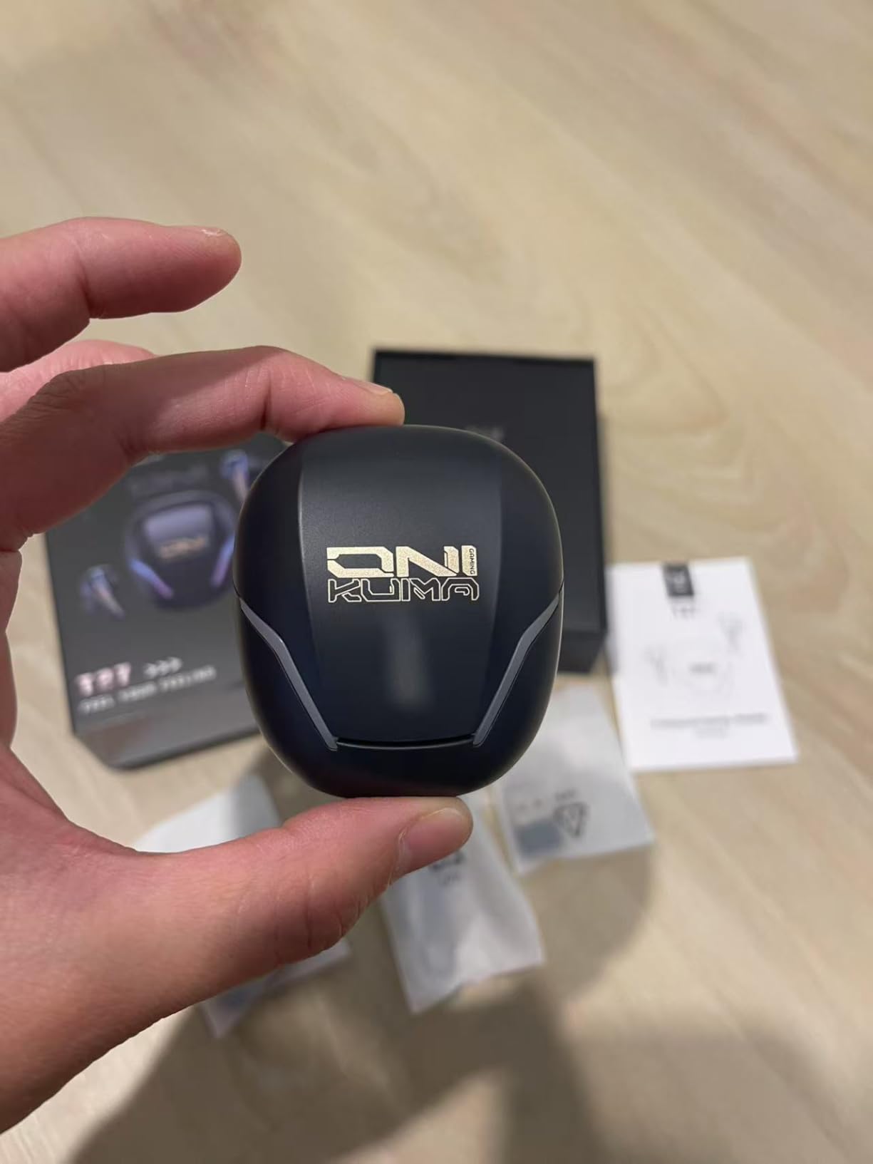New Version Wireless Gaming Earbuds, 20ms Ultra Low Latency, 2.4GHz + Bluetooth 5.3 Dual Mode, ENC Mic, USB-C Dongle Compatible with PS5/PS4, Meta Quest 3/3S/2, Steam Deck, PC & Mobile - White customer photo 1
