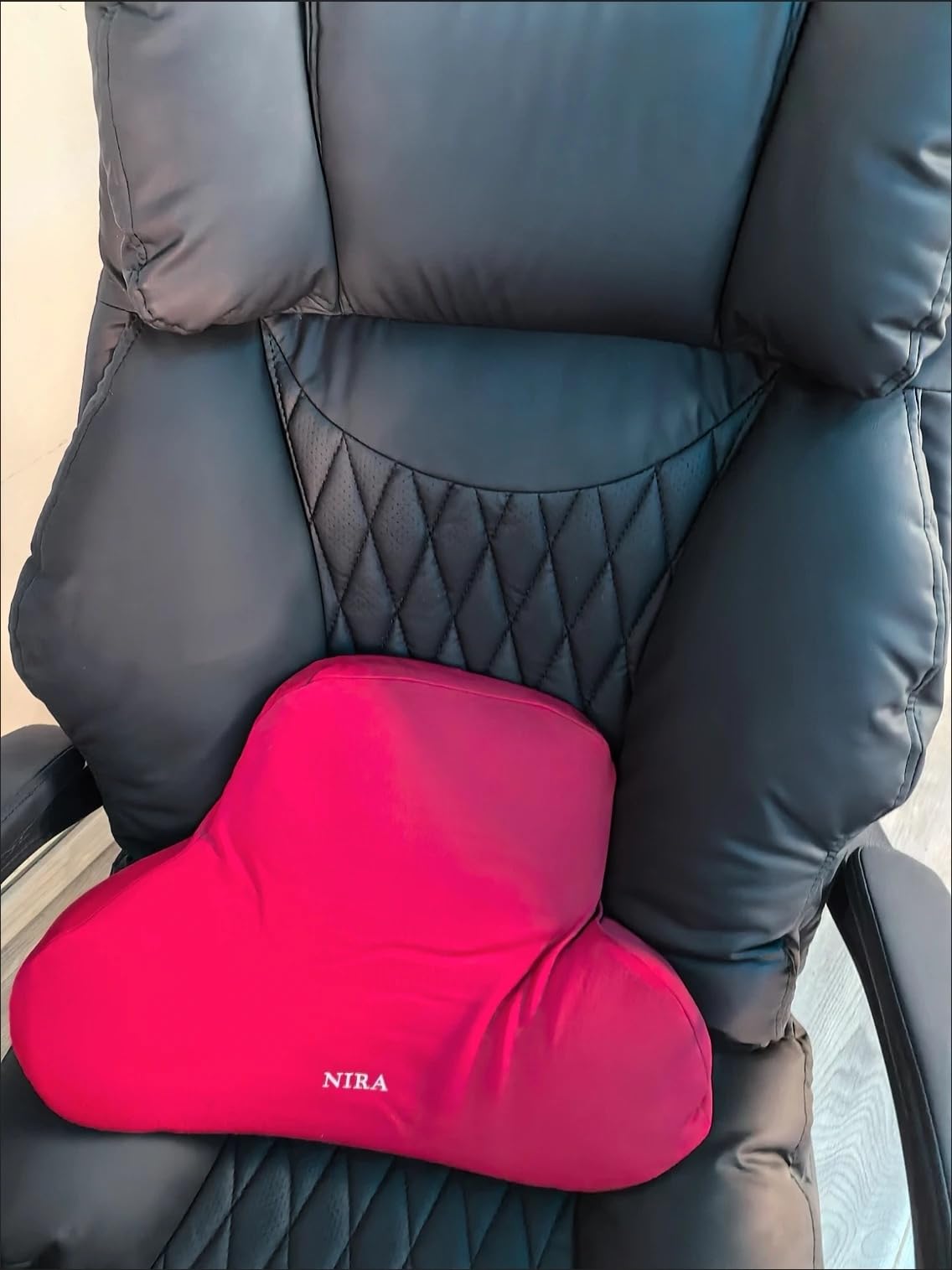 Massage Office Chair with Foot Rest, 6 Points Vibration & Heat Executive Office Chairs, 500LBS Big and Tall Office Chair customer photo 2