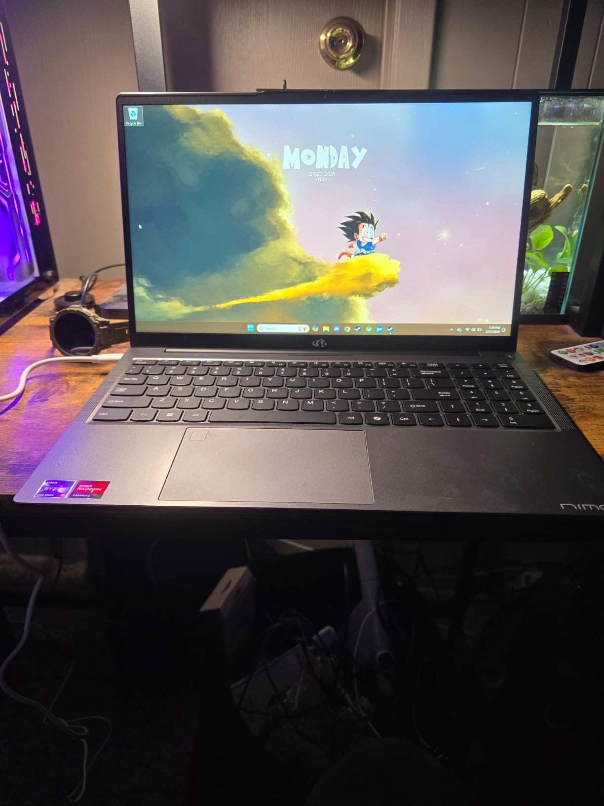 NIMO 15.6 AI Creator Laptop, 6 Core AMD R5-6600H 16GB RAM 512GB SSD FHD IPS | (Beat i7 1355U up to 4.5GHz) Radeon 660M, 100W Fast PD for Video Editing, Multitasking, Light Gaming & Study 2-Yr Warranty customer photo 1