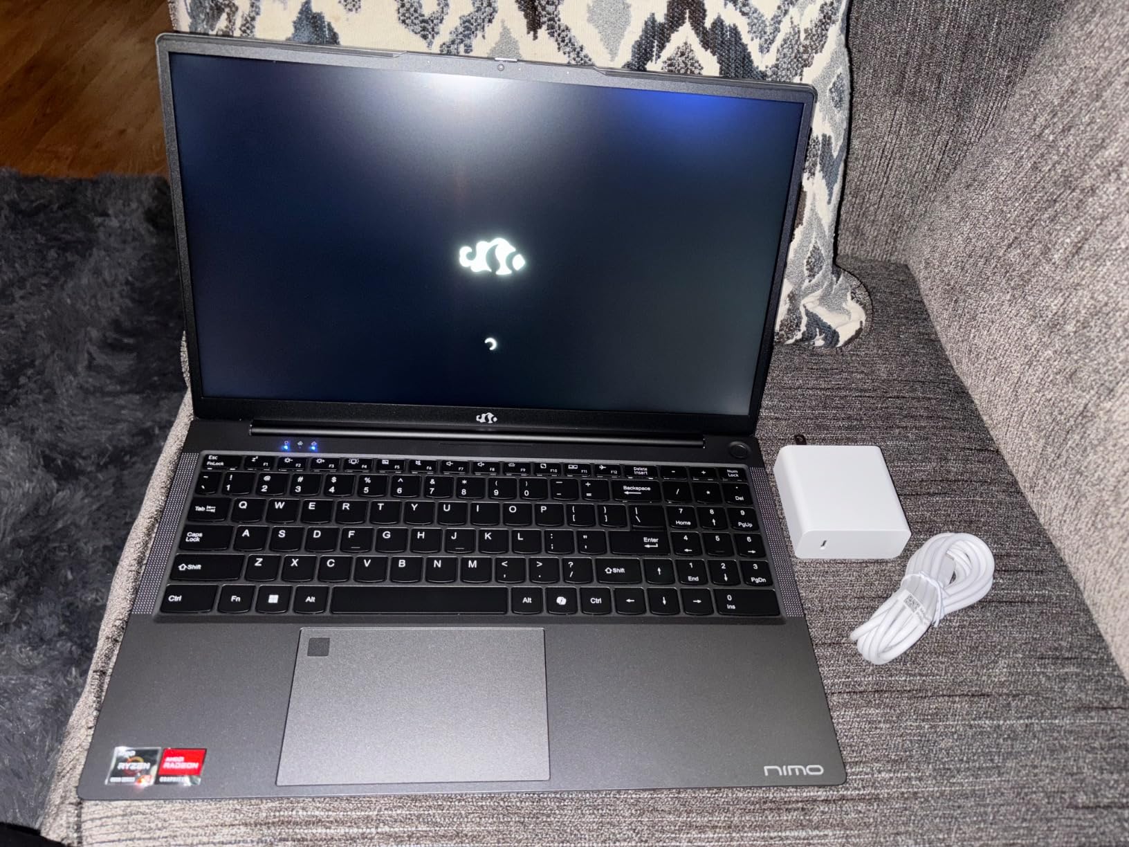 NIMO 15.6 AI Creator Laptop, 6 Core AMD R5-6600H 16GB RAM 512GB SSD FHD IPS | (Beat i7 1355U up to 4.5GHz) Radeon 660M, 100W Fast PD for Video Editing, Multitasking, Light Gaming & Study 2-Yr Warranty customer photo 2