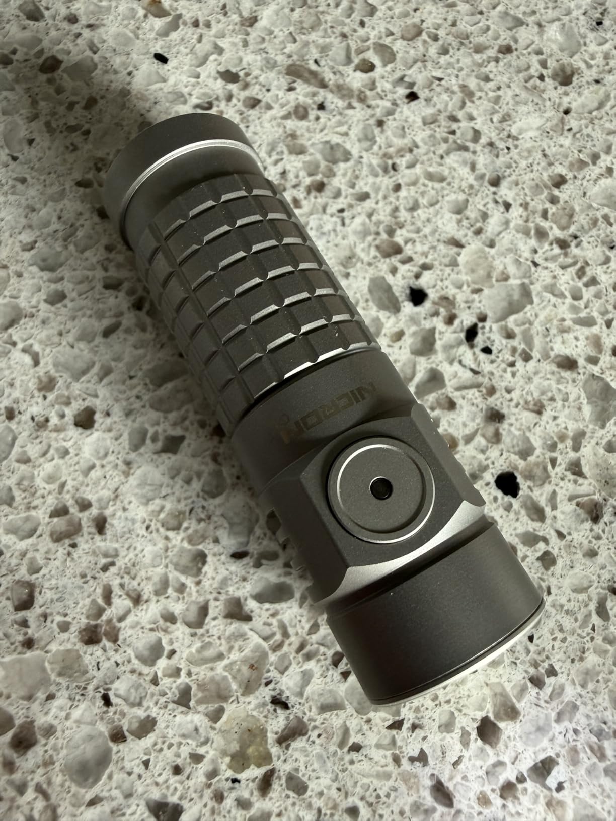 NICRON C1 Titanium EDC Flashlight, 1200 Lumens, 17 Modes with RGB Colors, USB-C Rechargeable, Magnetic Tailcap, IPX8 Waterproof, Compact Keychain Flashlight for Camping, Hiking, Emergency customer photo 1