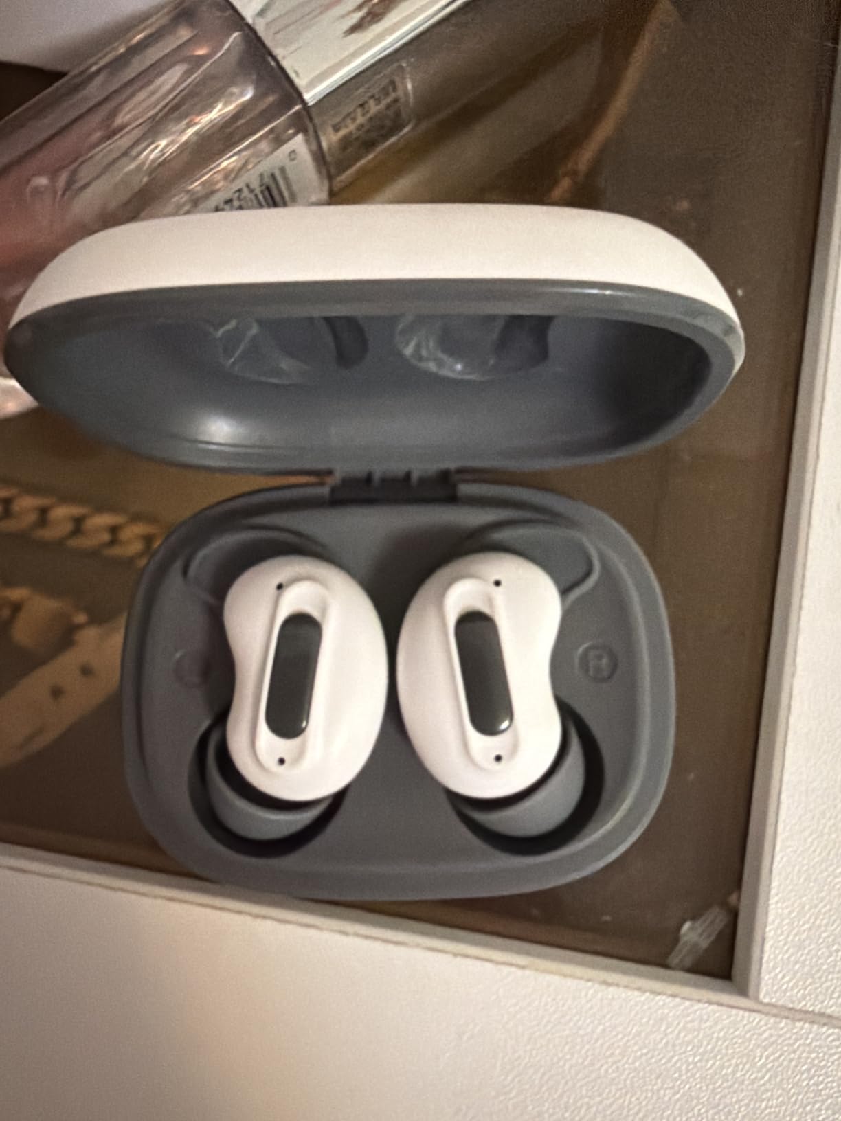 Mini ANC Sleep Earbuds, Wireless Ear Buds Headphones for Side Sleepers | Bluetooth 5.4 Deep Bass Stereo 48H Playtime Ear Buds, 4 ENC Noise Cancelling Mic for Side Sleepers uninterrupted night sleep customer photo 1