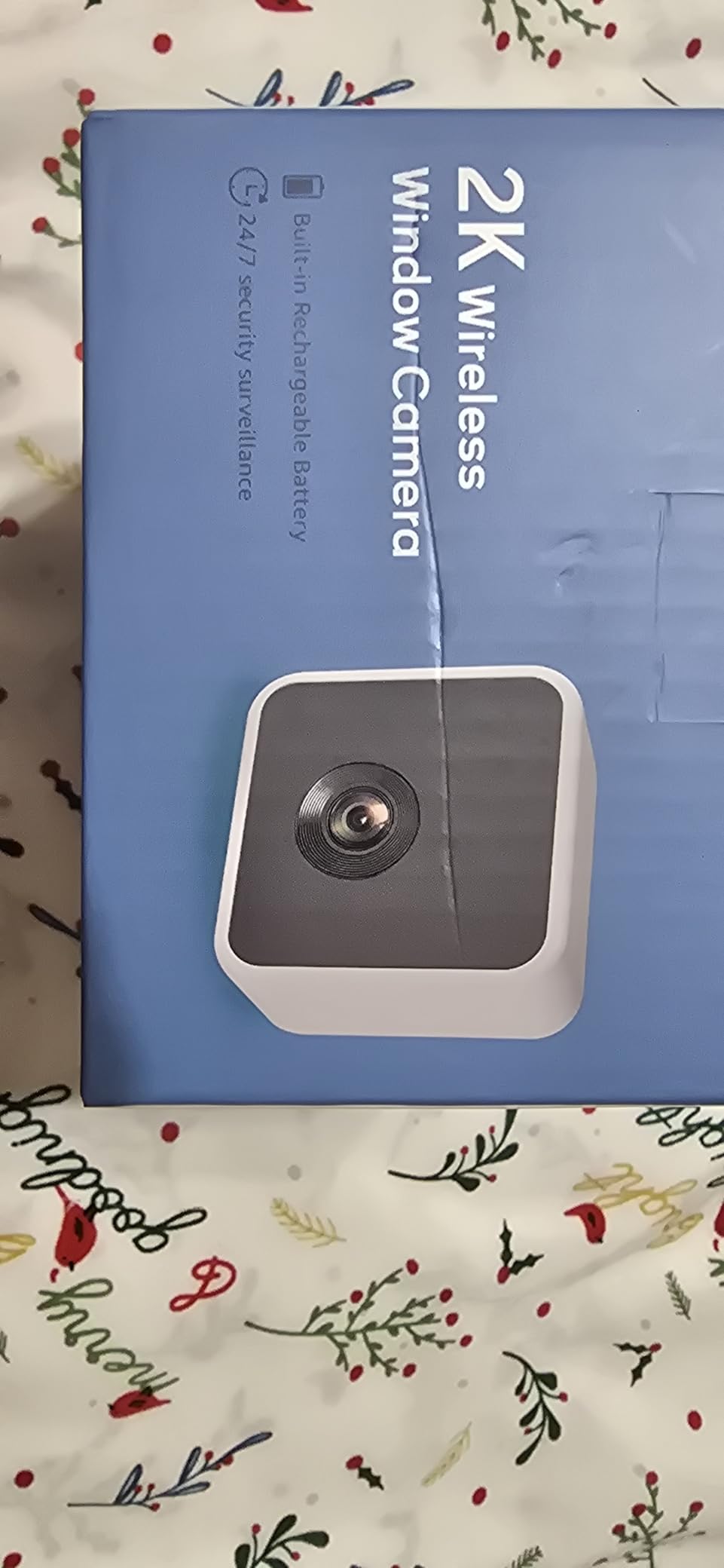2.5K Wireless Window Camera with 45-Day Battery, 2.4/5G WiFi, 6s Pre-Roll | 100% Wireless: No Wires, No Outlets, No Drilling. 4MP Color Night Vision & Anti-Glare. Magnetic Mount for Rentals & Homes customer photo 2