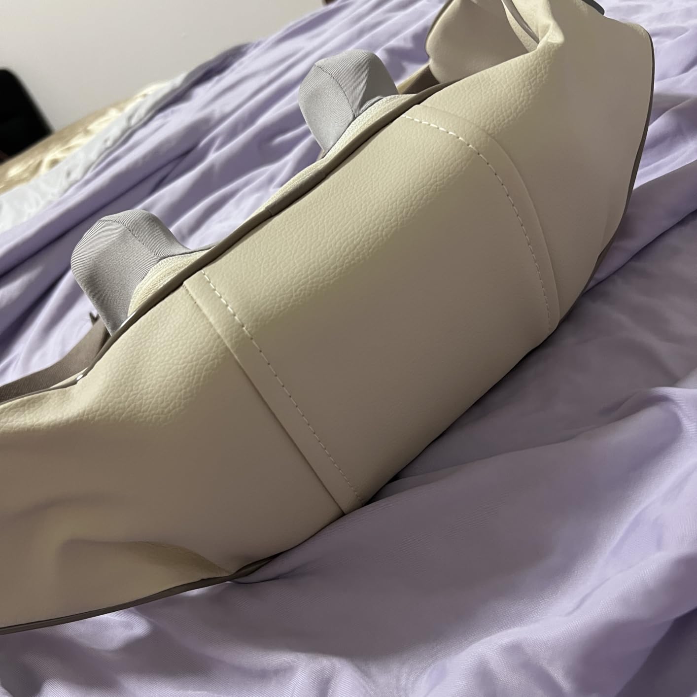 4D Wireless Deep Tissue Kneading Neck Massager with Heating Function, Shiatsu and Shoulder Massager Pillow,Back and Leg Pain Relief, Body Muscle Pain Relief, Perfect Gifts for Men Women. customer photo 1