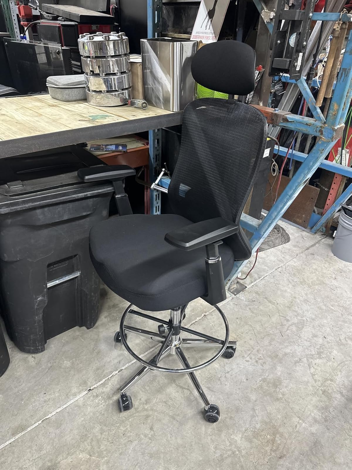 Office Chair with Foot Rest, 6-Point Vibration Massage & Heat Executive Office Chairs customer photo 2