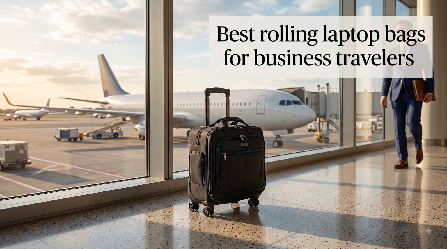 Best rolling laptop bags for business travelers