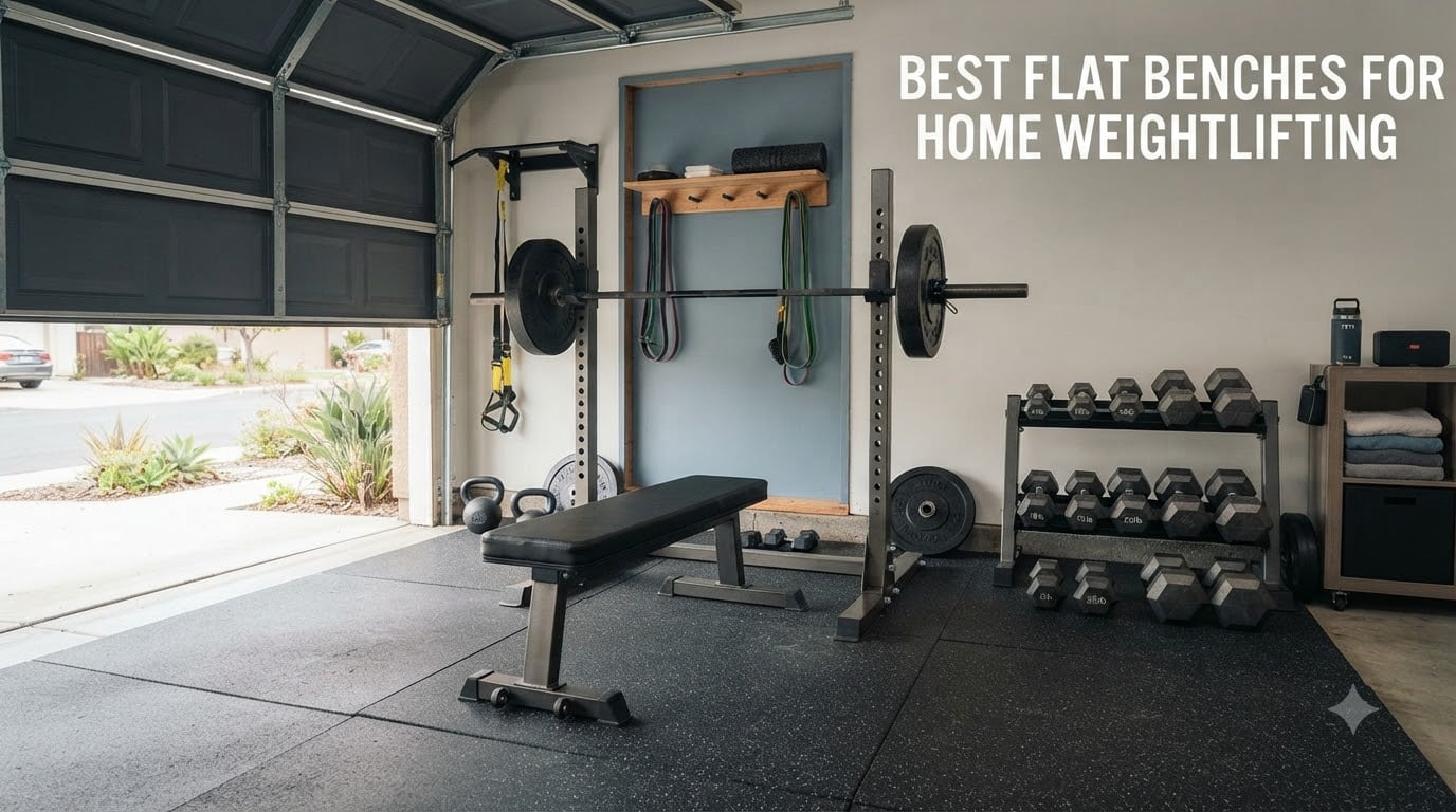 Best flat benches for home weightlifting