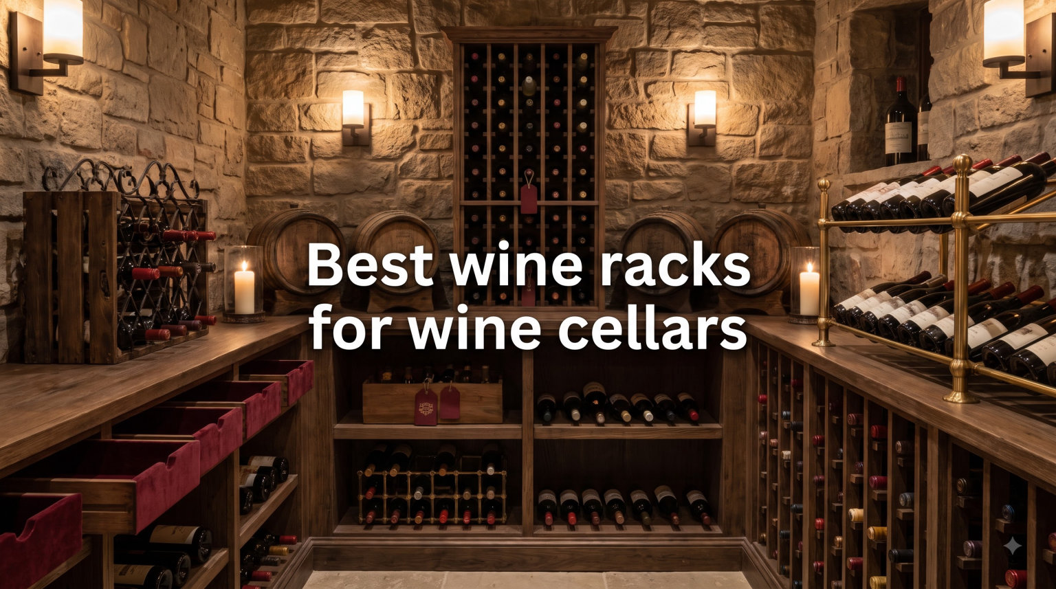 Best wine racks for wine cellars